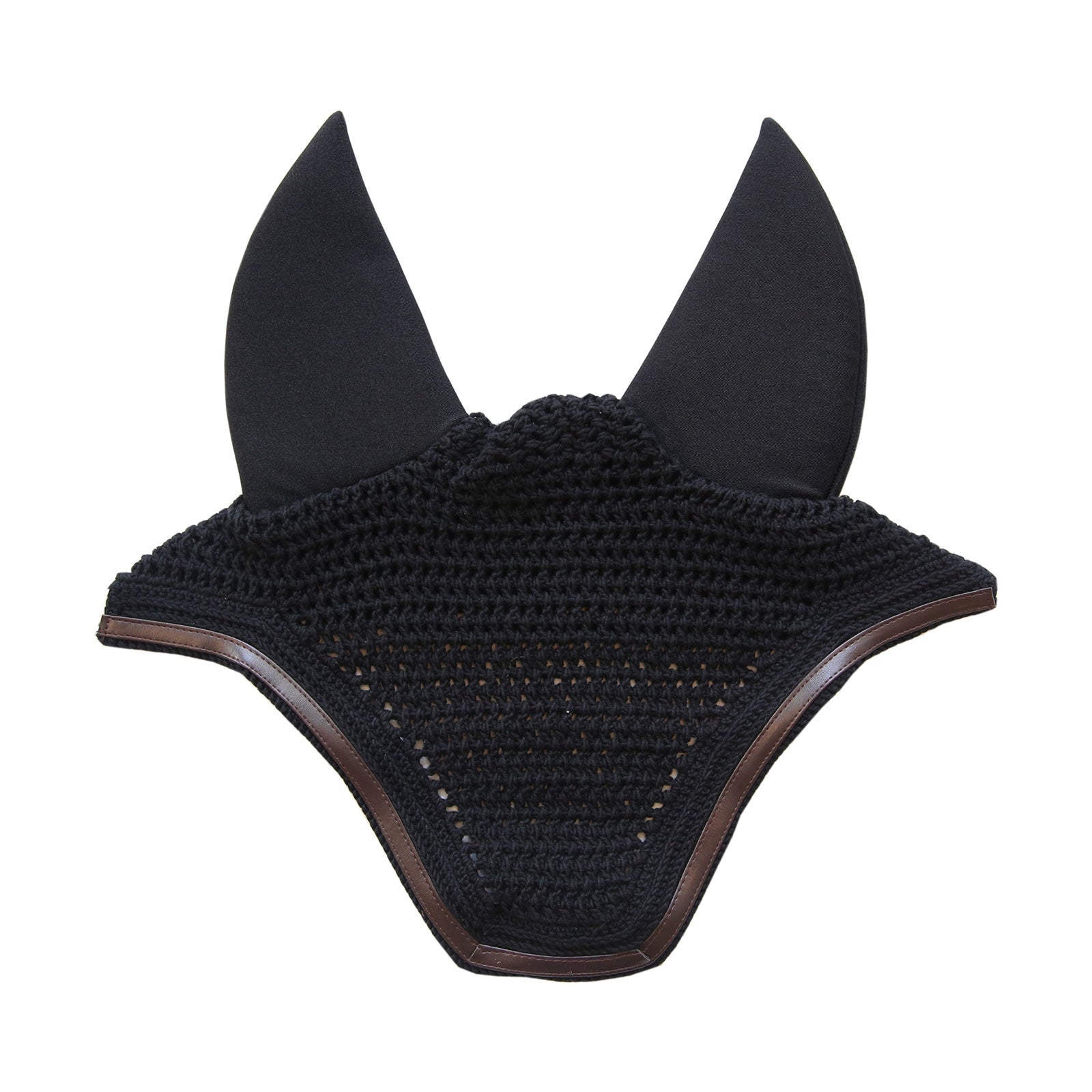 Kentucky Horsewear Wellington Leder Soundless Fliegenhaube Schabracken