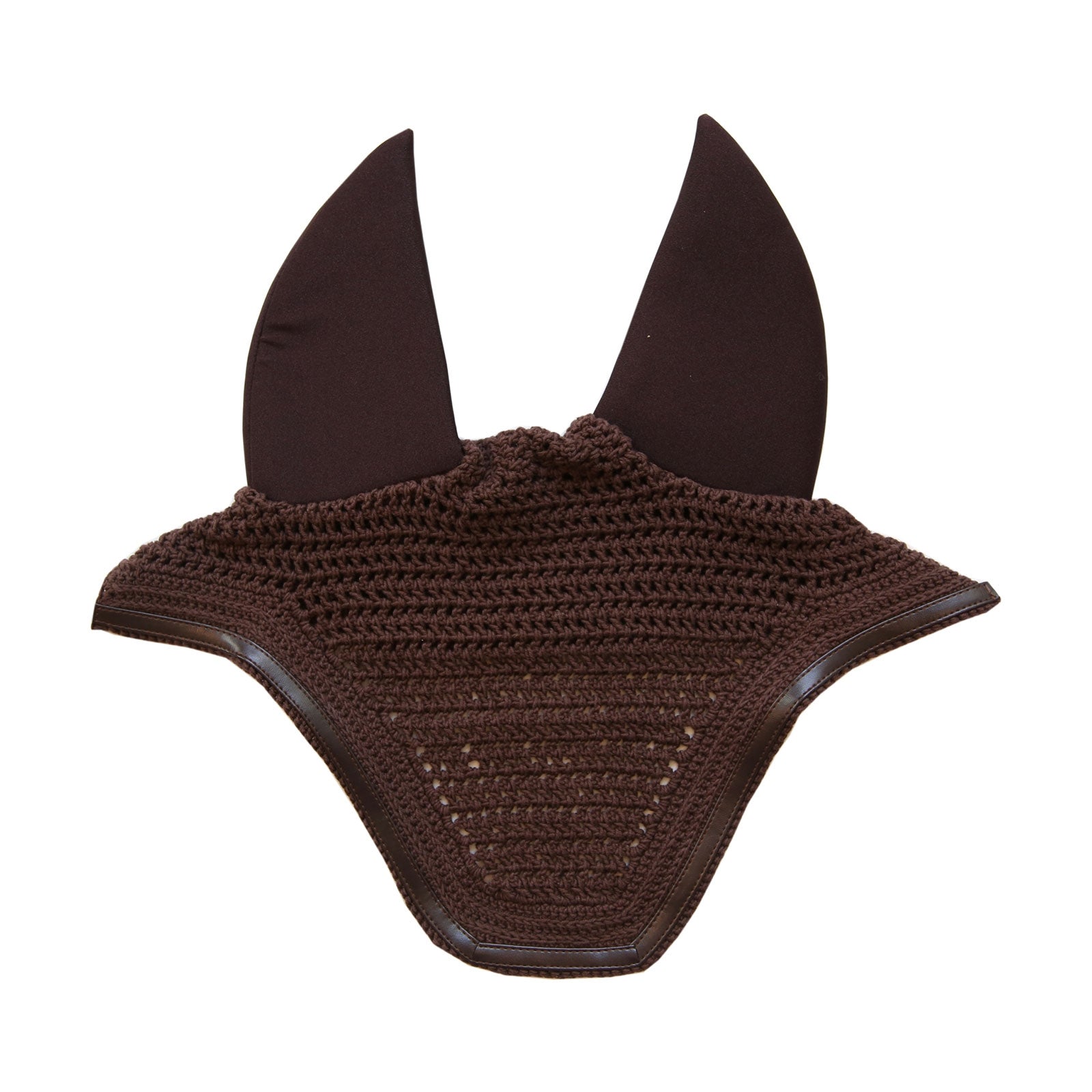 Kentucky Horsewear Wellington Leder Soundless Fliegenhaube Schabracken