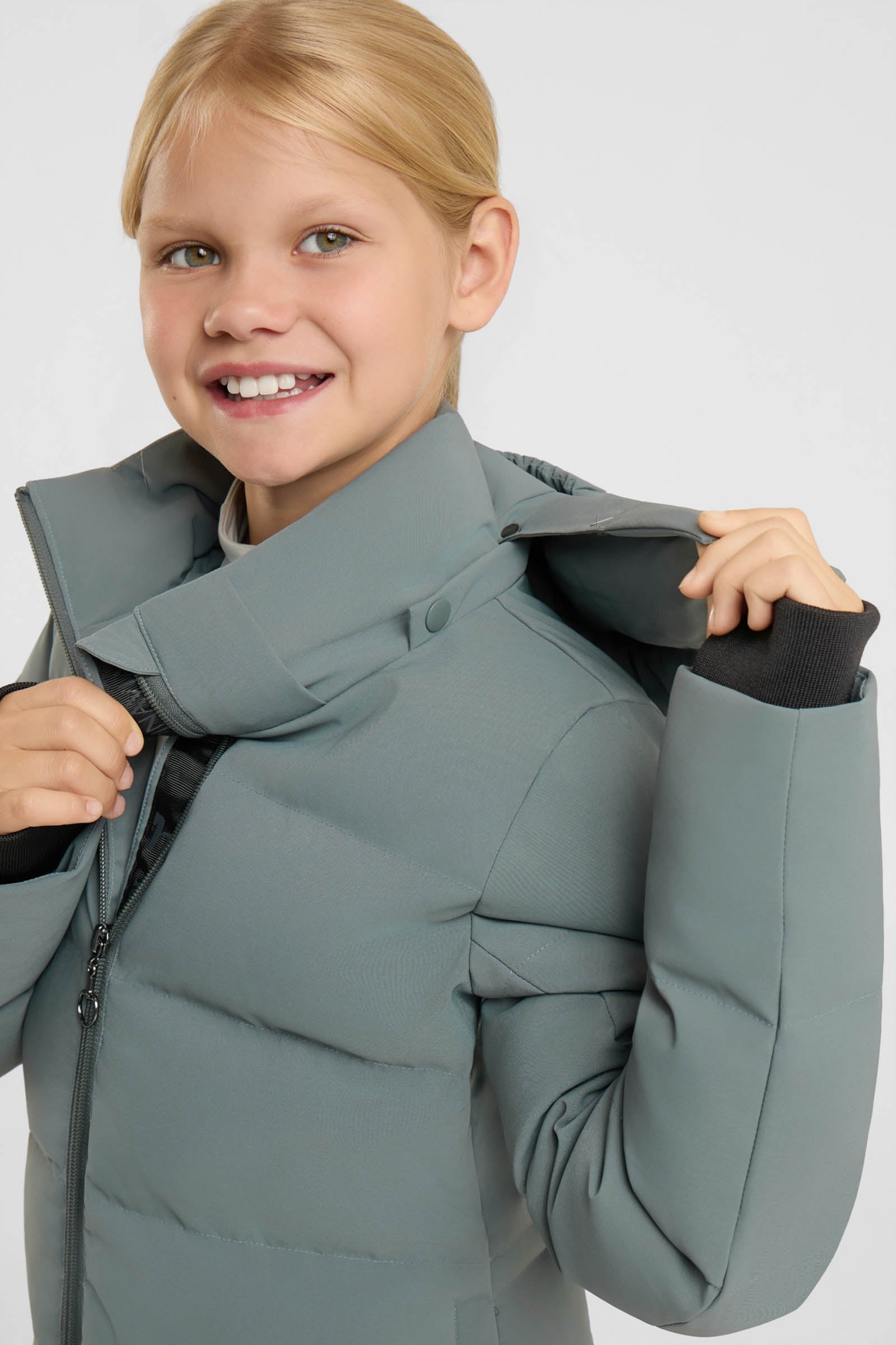 Horze Paloma Kid's Long Padded Coat Kids Apparel