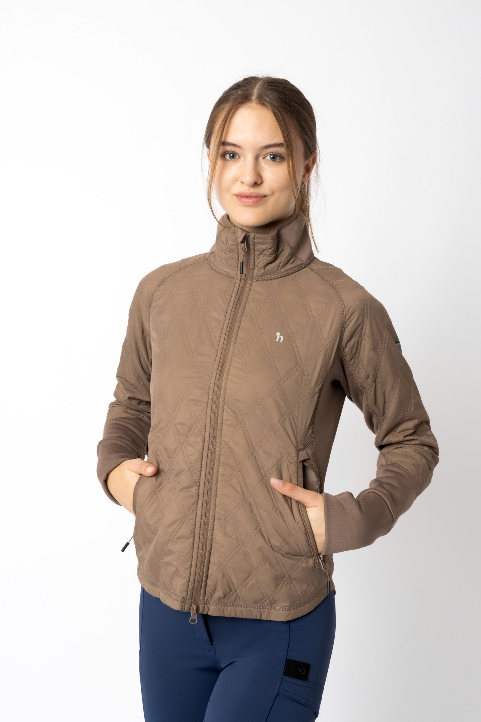 Horze Zoe Women's Lightweight Padded Riding Jacket Women’s Riding Clothing