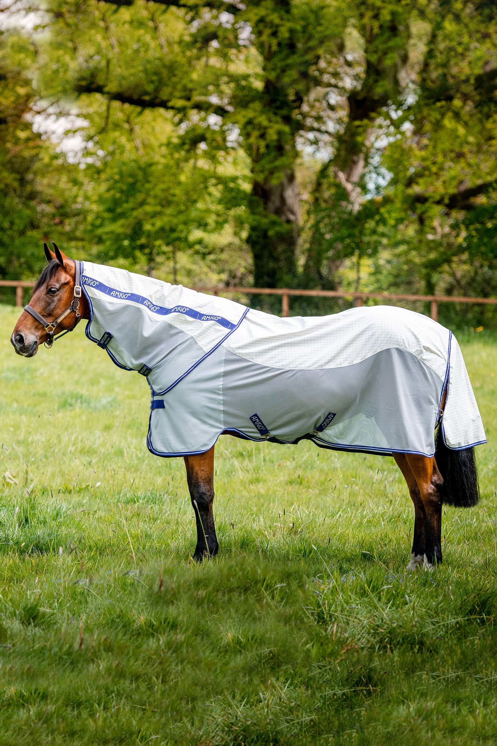 Horseware Amigo Airflow Fliegendecke mit abnehmbarem Halsteil Pferdedecken