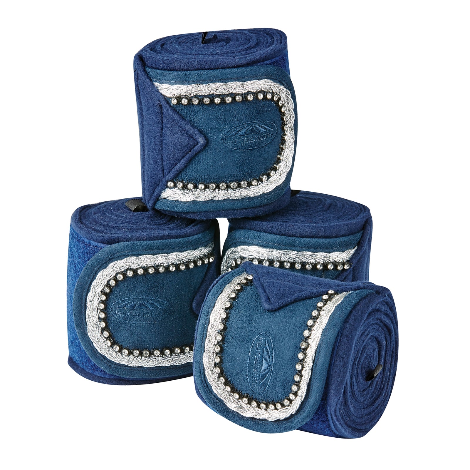 Weatherbeeta Fleece Bling Bandage 3.5m (4pcs/set) Leg & Hoof Protection