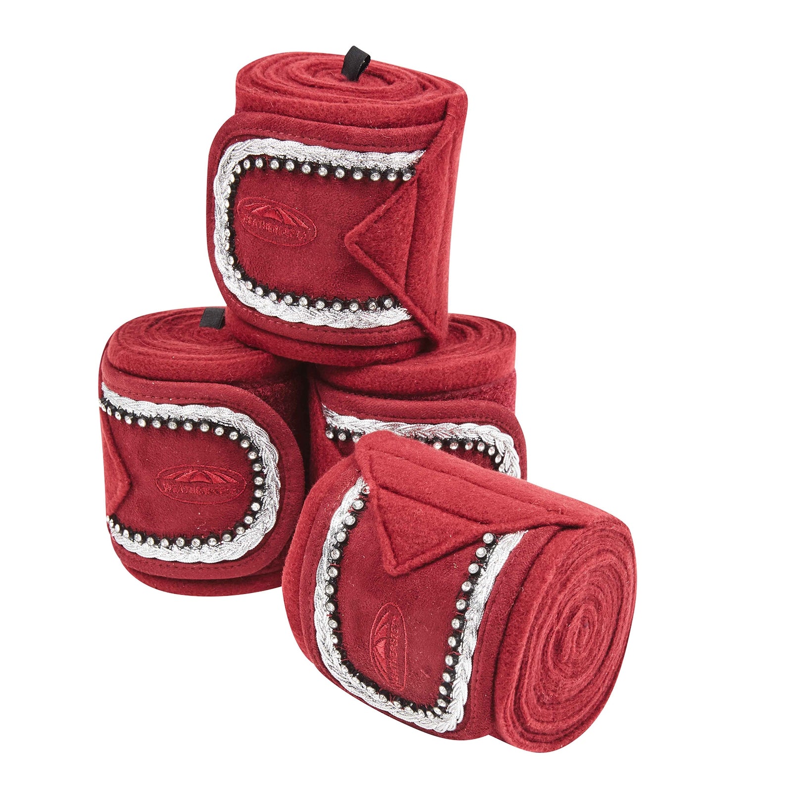 Weatherbeeta Fleece Bling Bandage 3.5m (4pcs/set) Leg & Hoof Protection