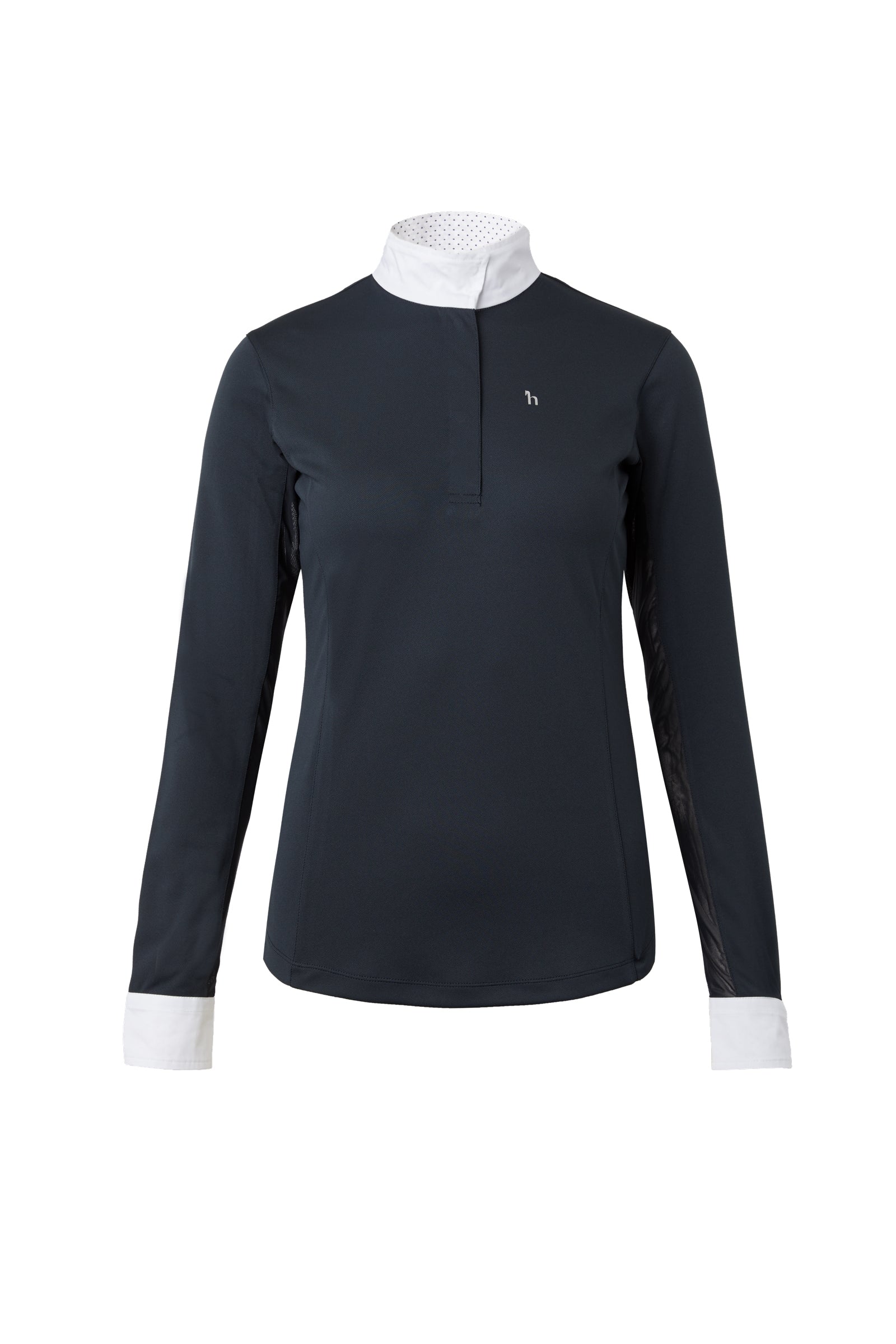 Horze Blaire Damen Langarm Funktions-Turniershirt Damen Reitbekleidung