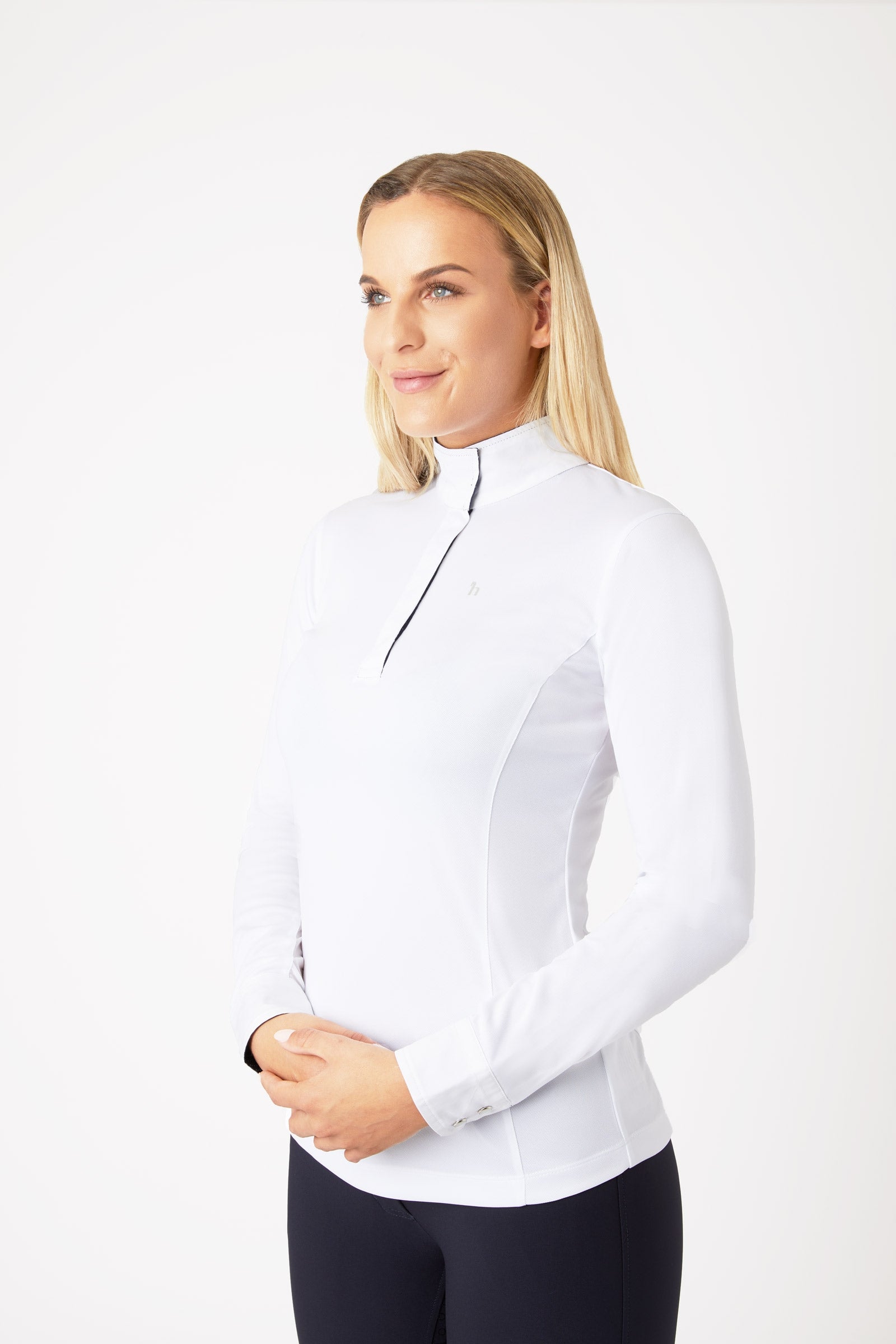 Horze Blaire Women's Long-Sleeved Functional Show Shirt Women’s Riding Clothing