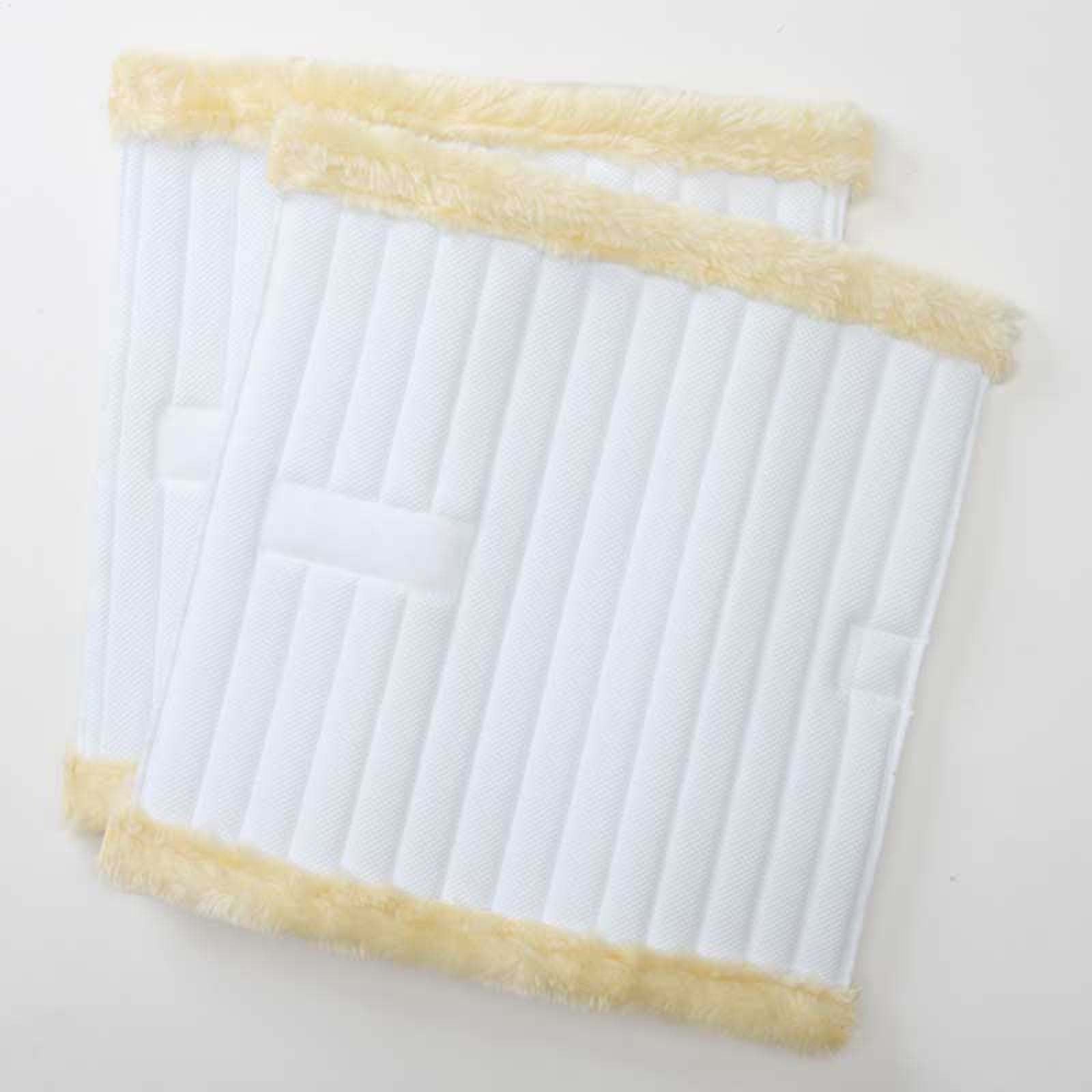 Kavalkade Bandagen-Unterlagen Wool mit Kunstlammrand Leg Protection & Hoof Protection for Horses