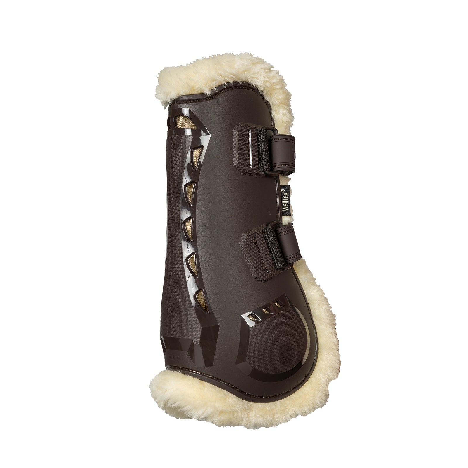 Back on Track AirFlow Springgamaschen mit Kunstfell Leg Protection & Hoof Protection for Horses