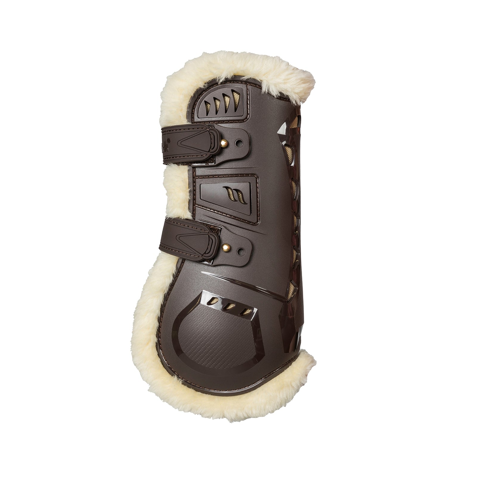 undefined Back on Track AirFlow Fur Tendon Boots Leg Protection & Hoof Protection for Horses