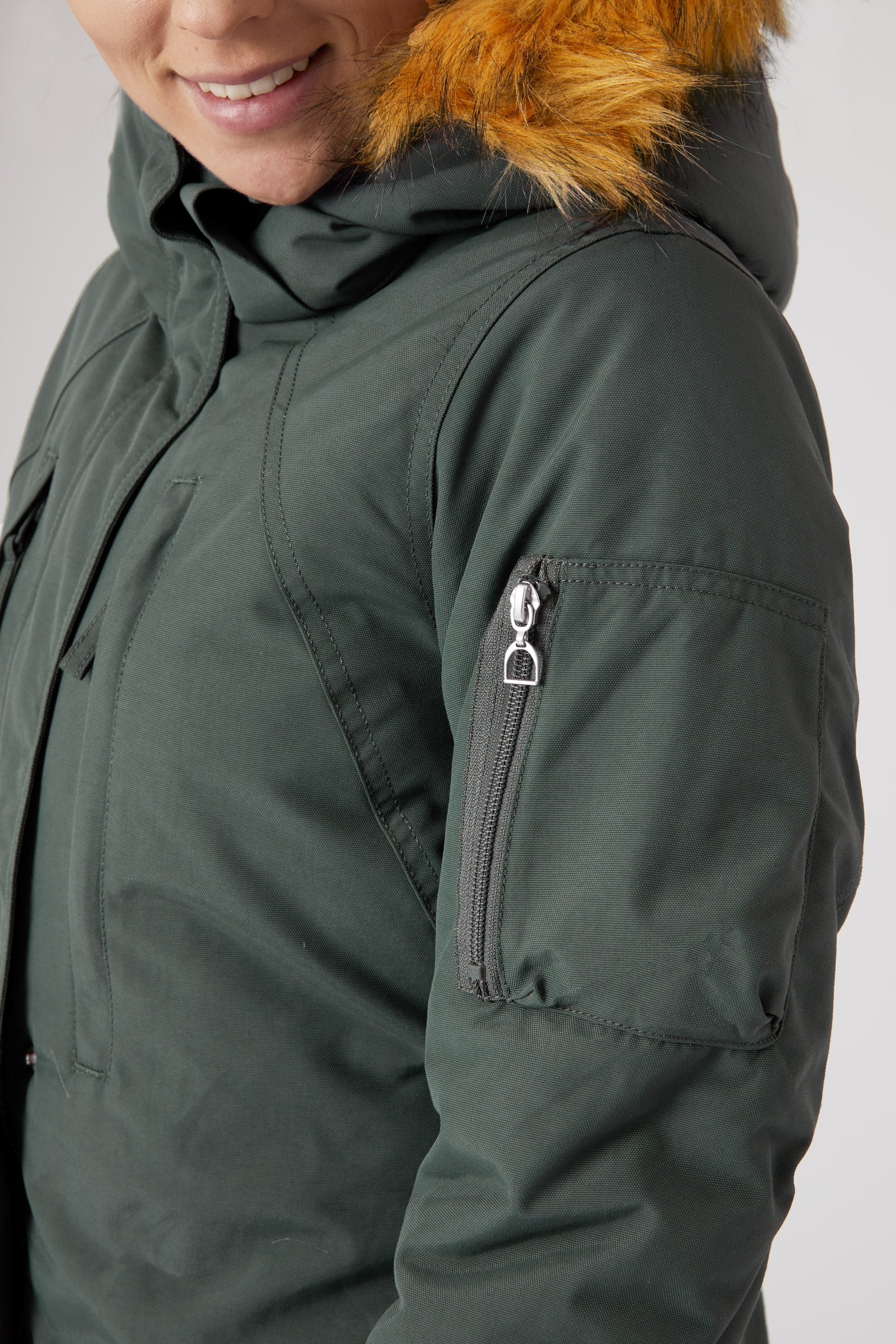 Horze Brooke Women's Long Parka Riding Jacket Women’s Riding Clothing