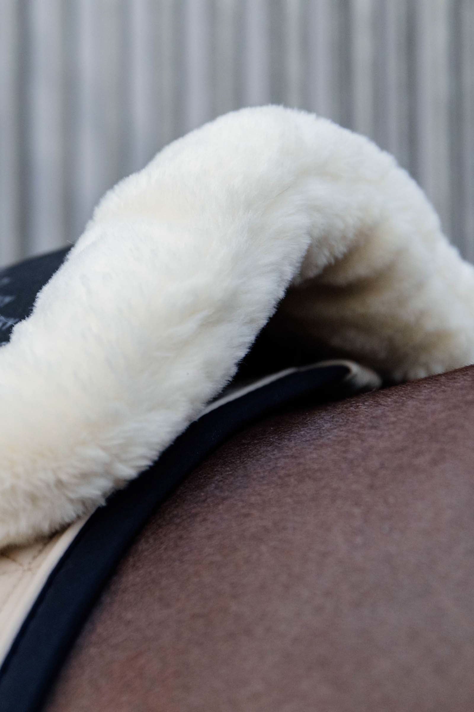 Kentucky Horsewear Half Pad Sheepskin Impact Equalizer Saddle Pads