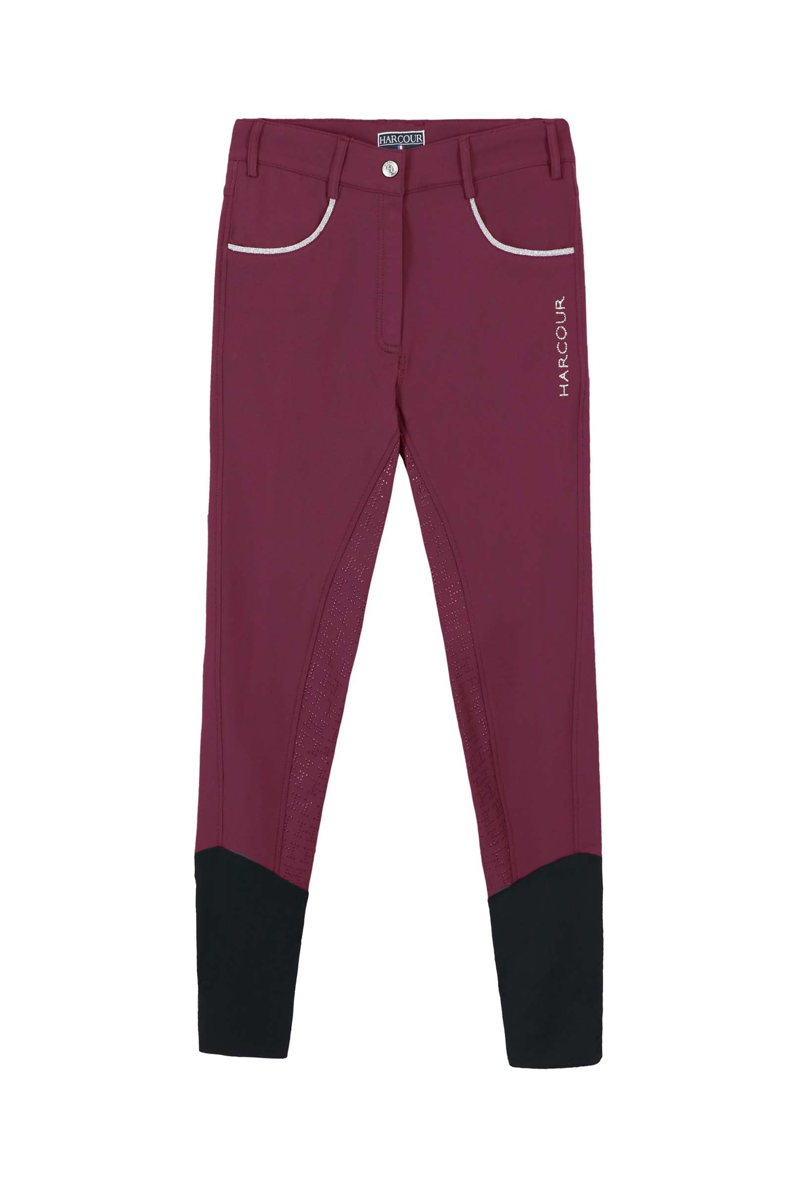 Harcour Vogue Damen Reithose mit Vollbesatz mit Silikon Grip Womens Breeches