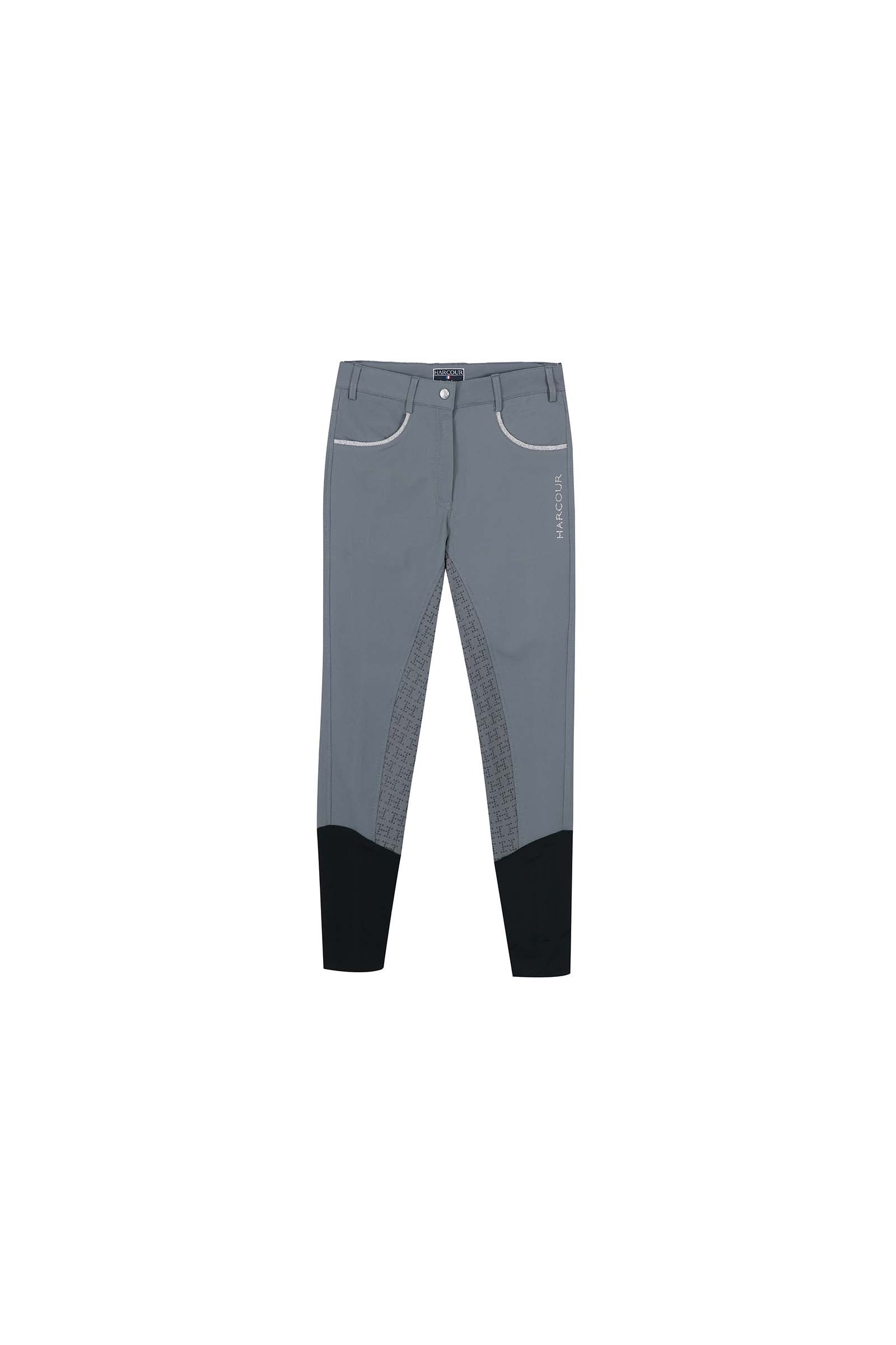 Harcour Vogue Damen Reithose mit Vollbesatz mit Silikon Grip Womens Breeches