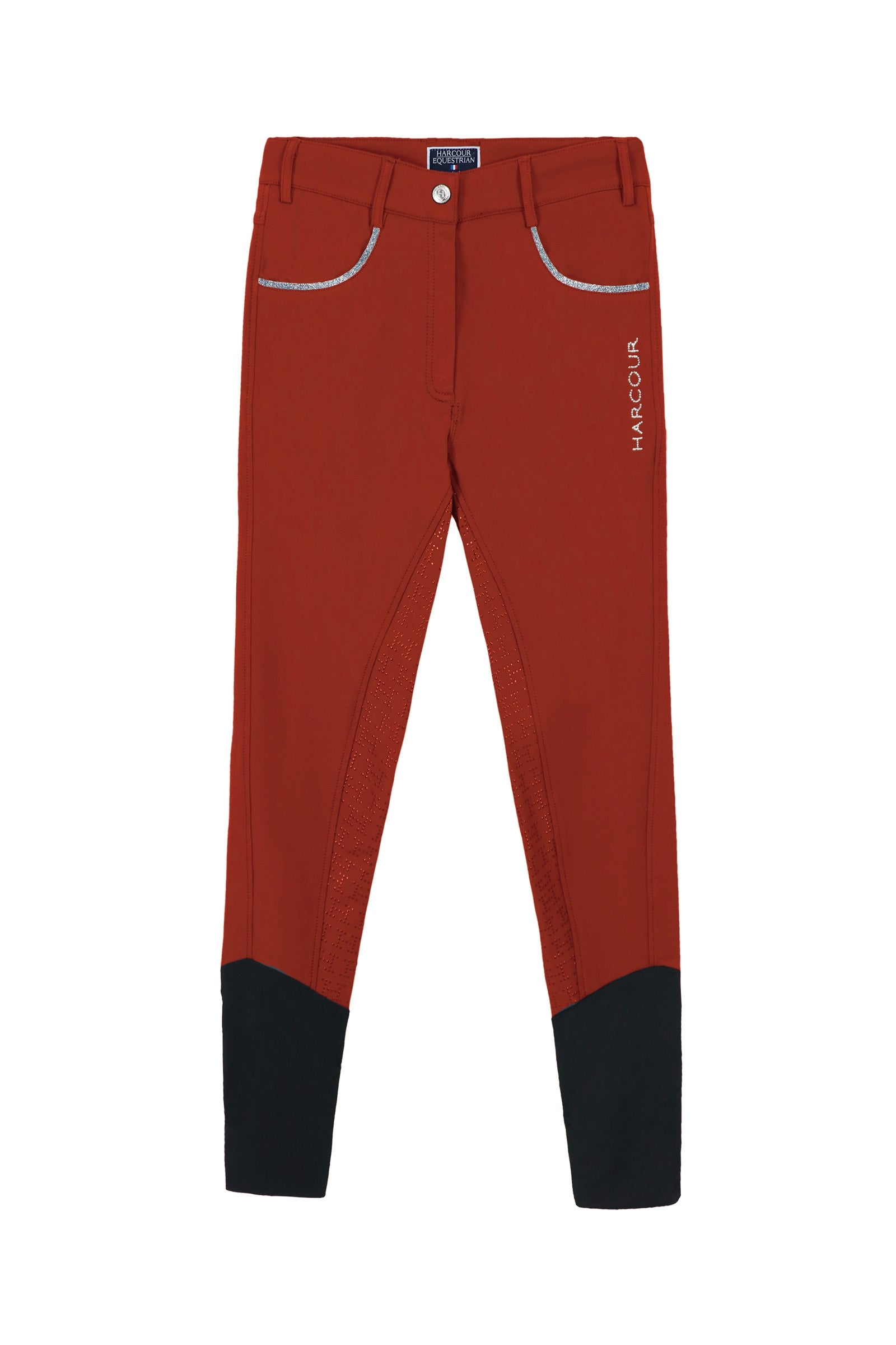 Harcour Vogue Damen Reithose mit Vollbesatz mit Silikon Grip Womens Breeches