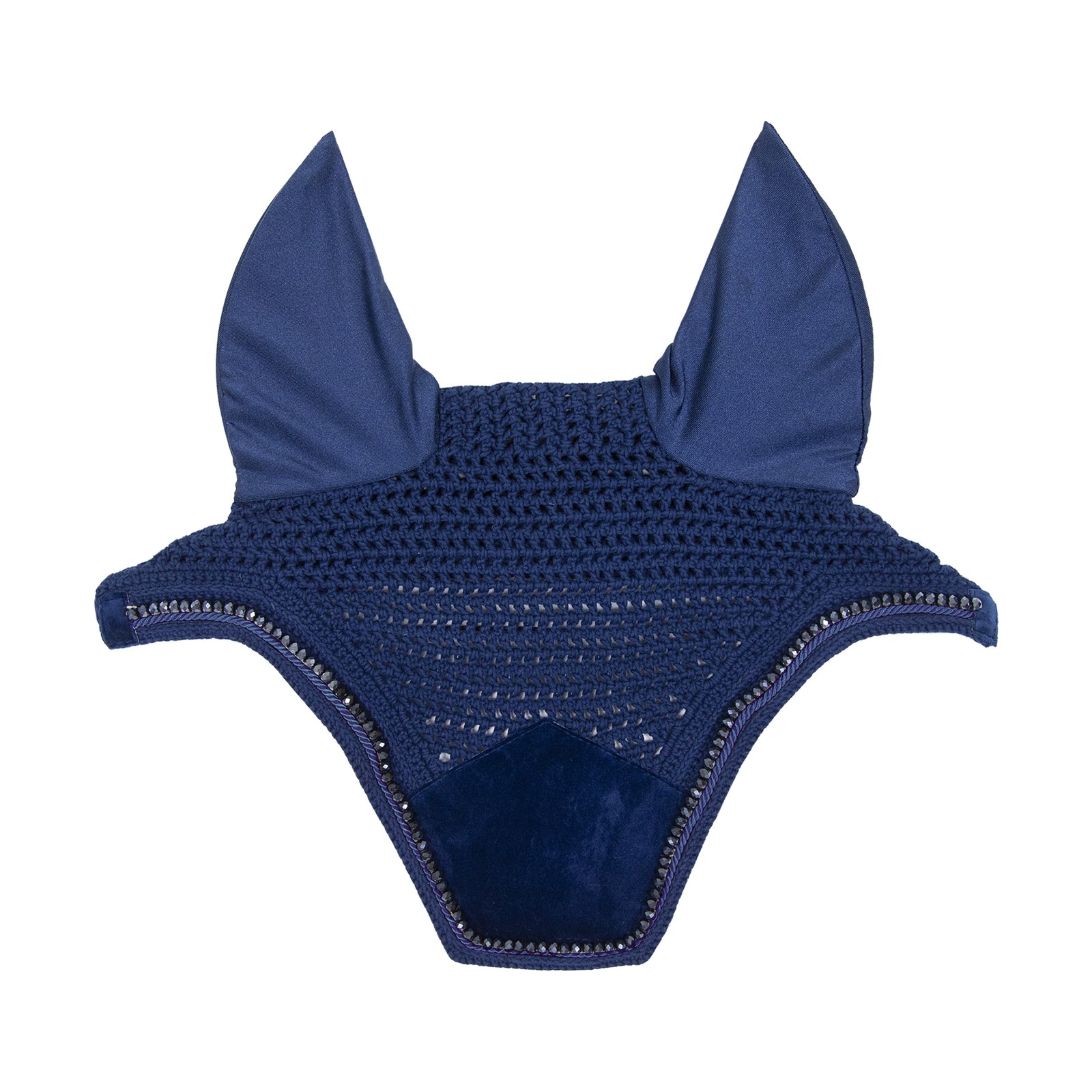 Kentucky Horsewear Velvet Pearls Fliegenhaube Schabracken