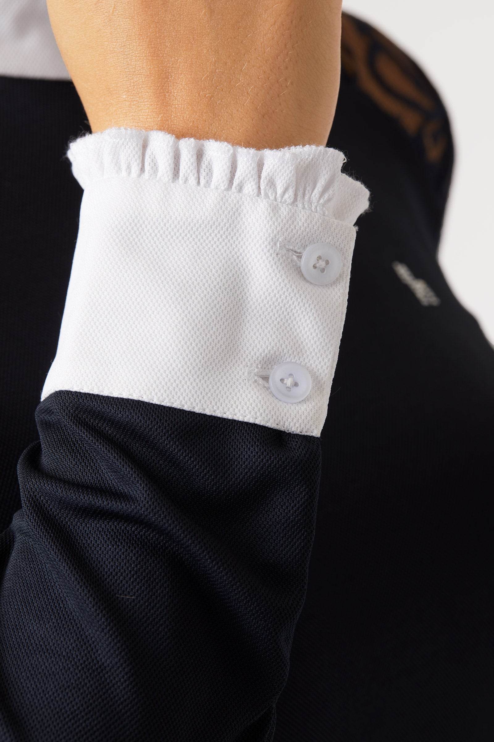 Horze Sylvie Women's Long Sleeve Lace Show Shirt Women’s Riding Clothing