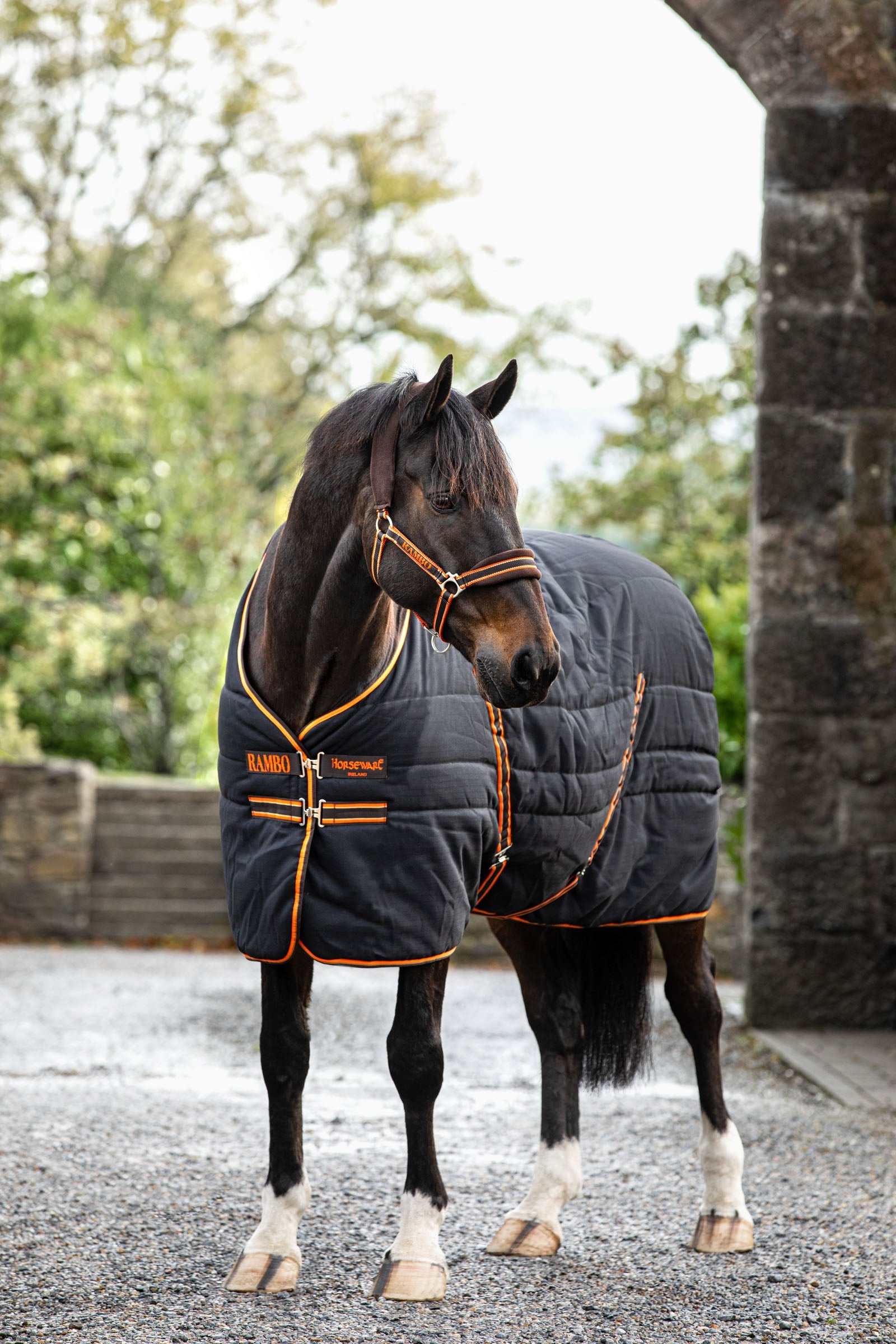 Horseware Rambo Stalldecke, 200g Pferdedecken