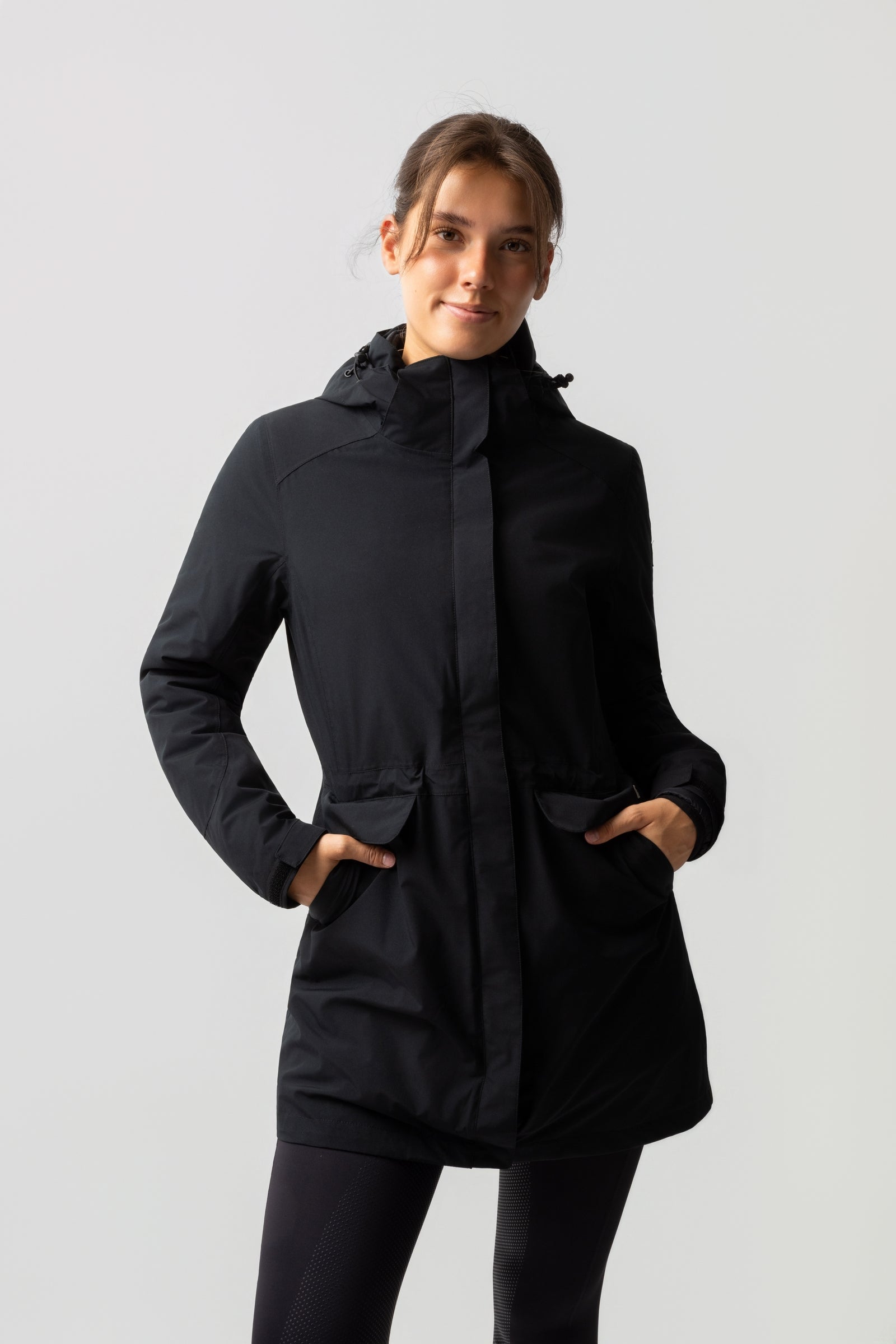 Horze Isabella Damen 3-in-1 Parkajacke Damen Reitbekleidung