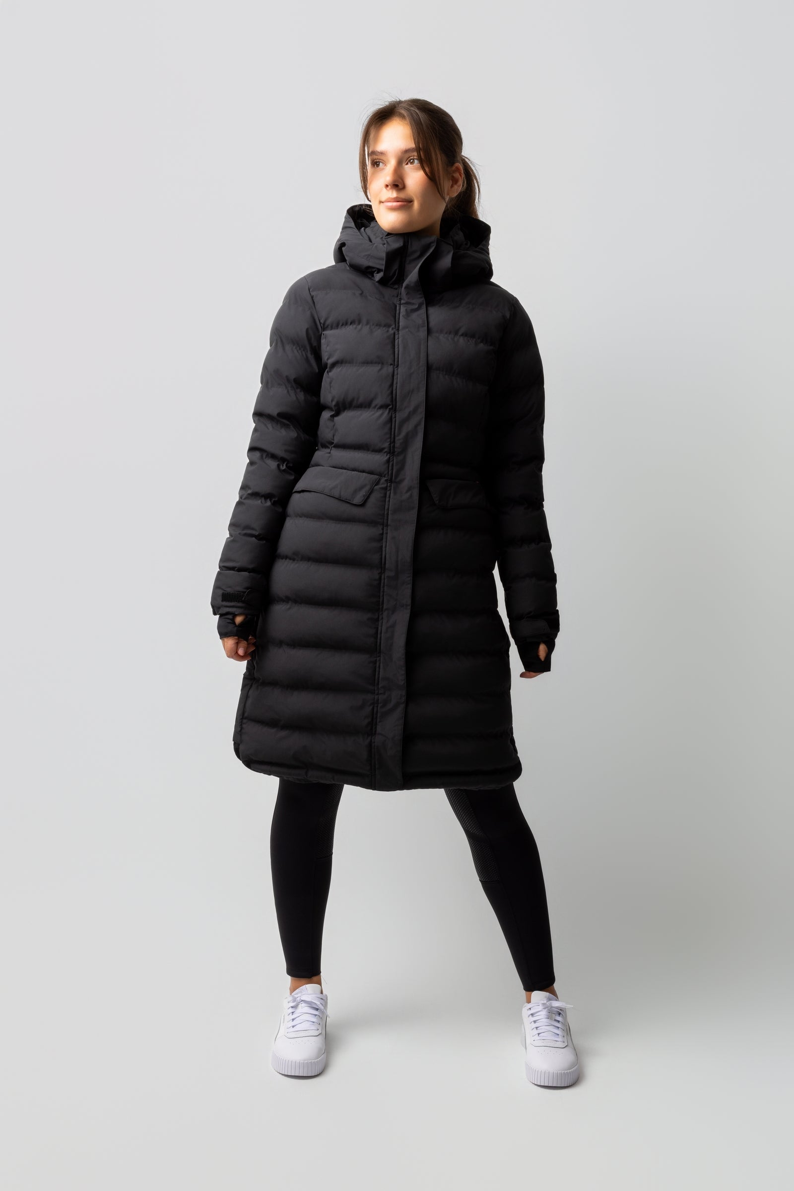 B Vertigo Celeste Damen wasserdichte Parka Reitjacke Damen Reitbekleidung
