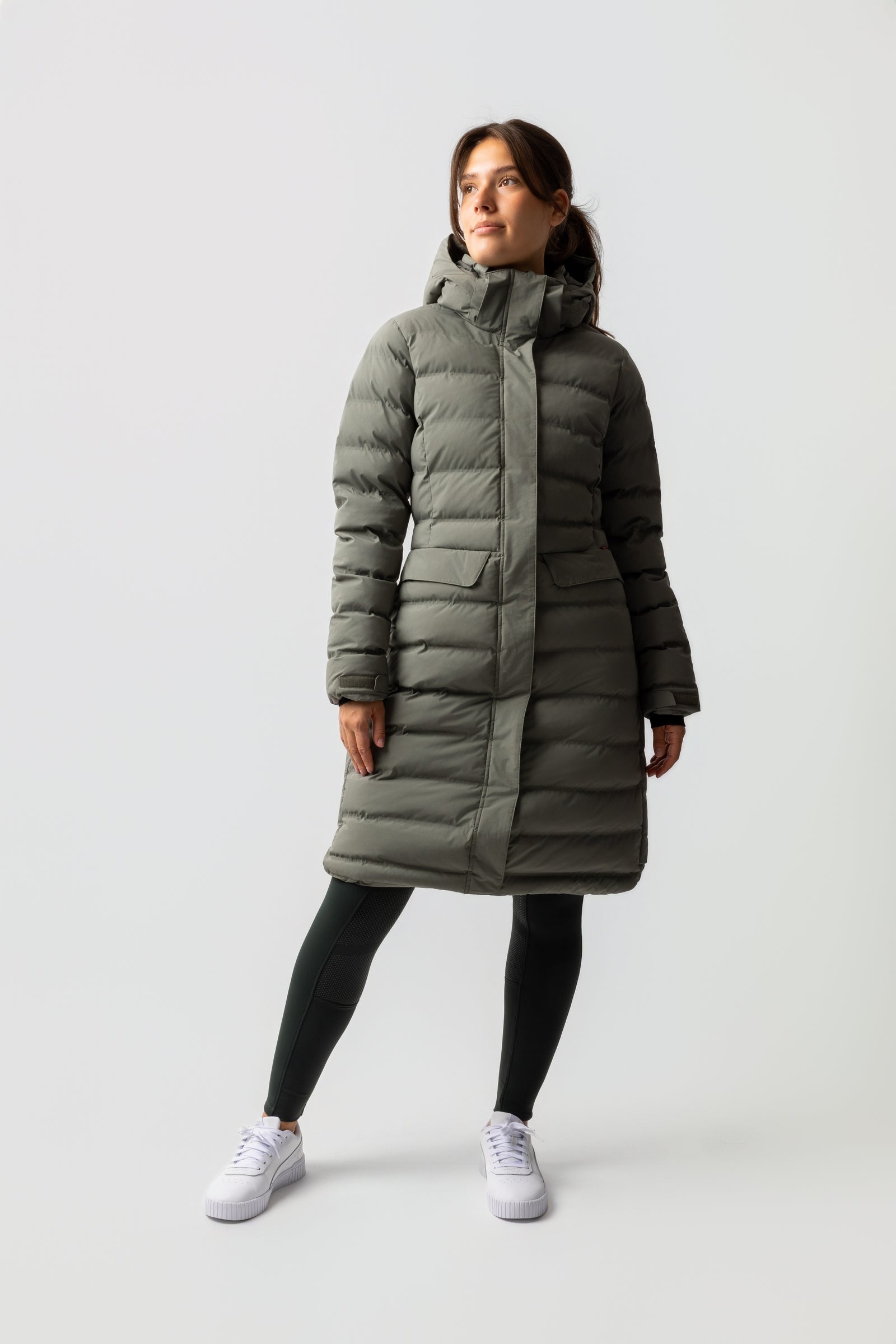 B Vertigo Celeste Damen wasserdichte Parka Reitjacke Damen Reitbekleidung