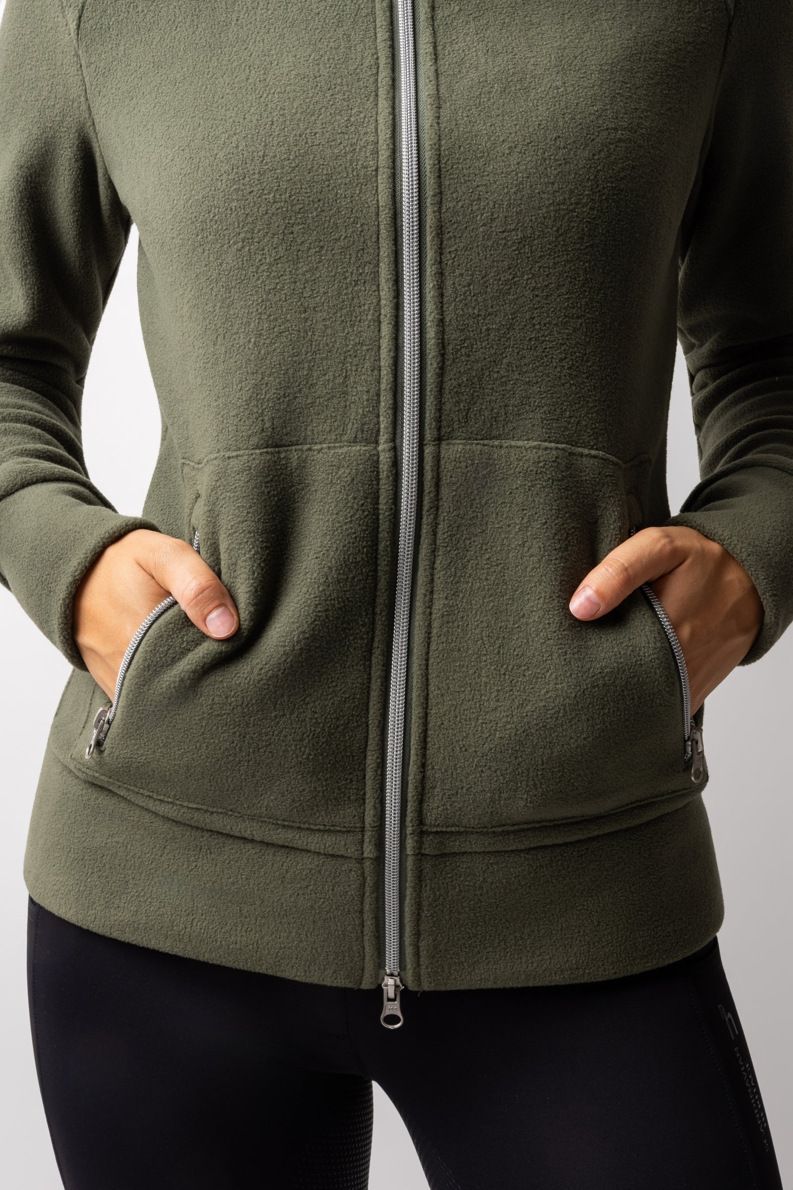 Horze Ellie Women's Fleece Riding Riding Jacket Women’s Riding Clothing