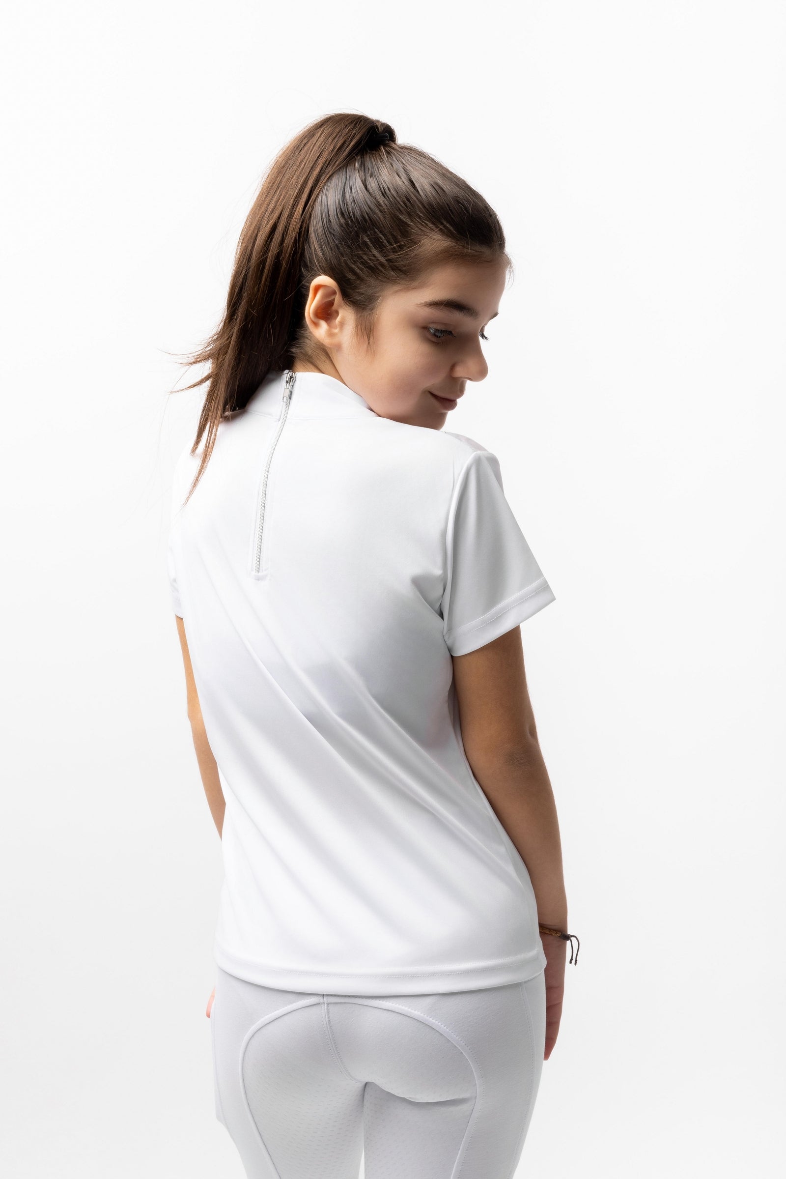 Horze Young Rider Kaya Show Shirt Kids Apparel