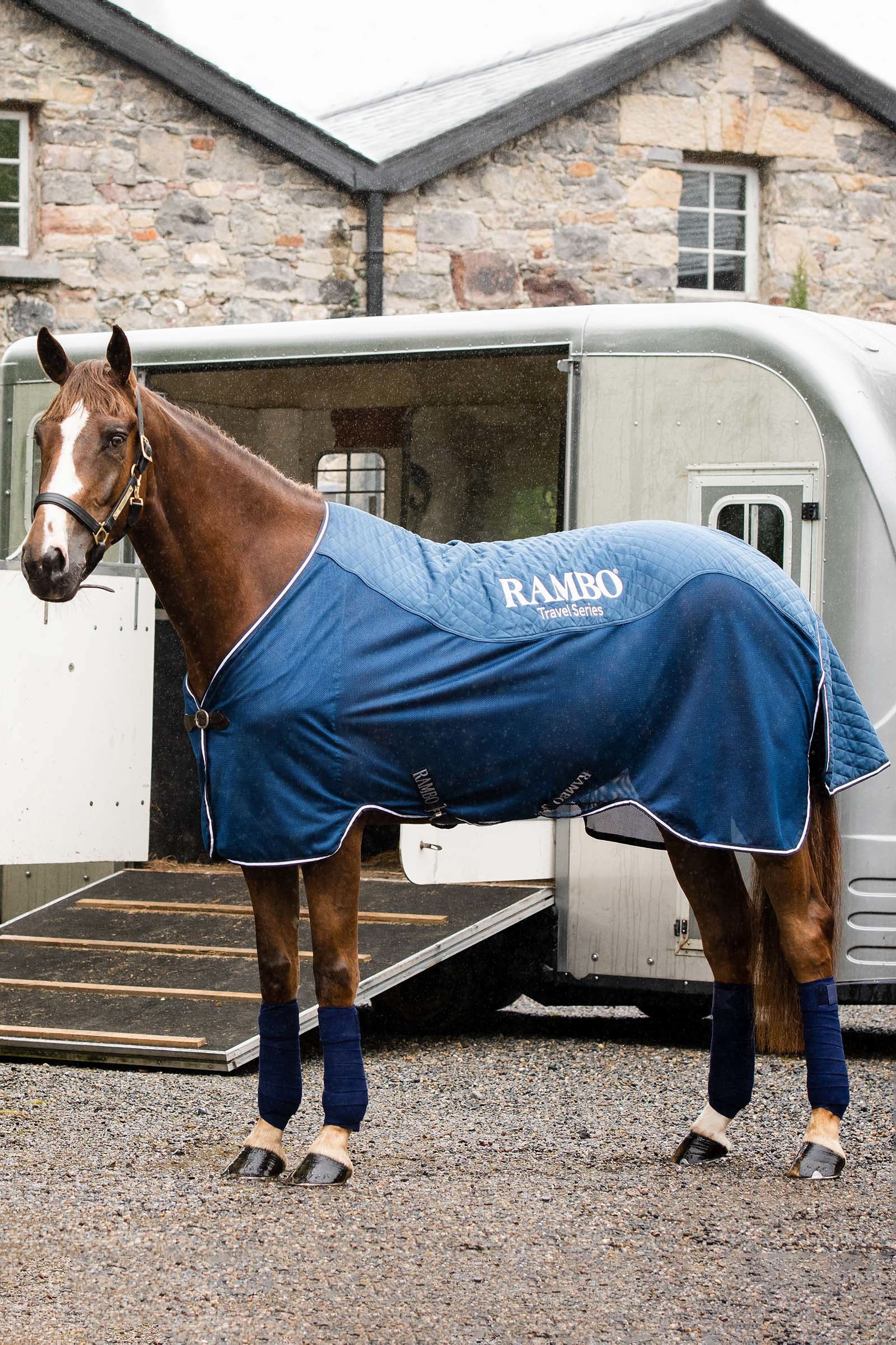Horseware Rambo Travel Series Transportdecke, 50g Pferdedecken
