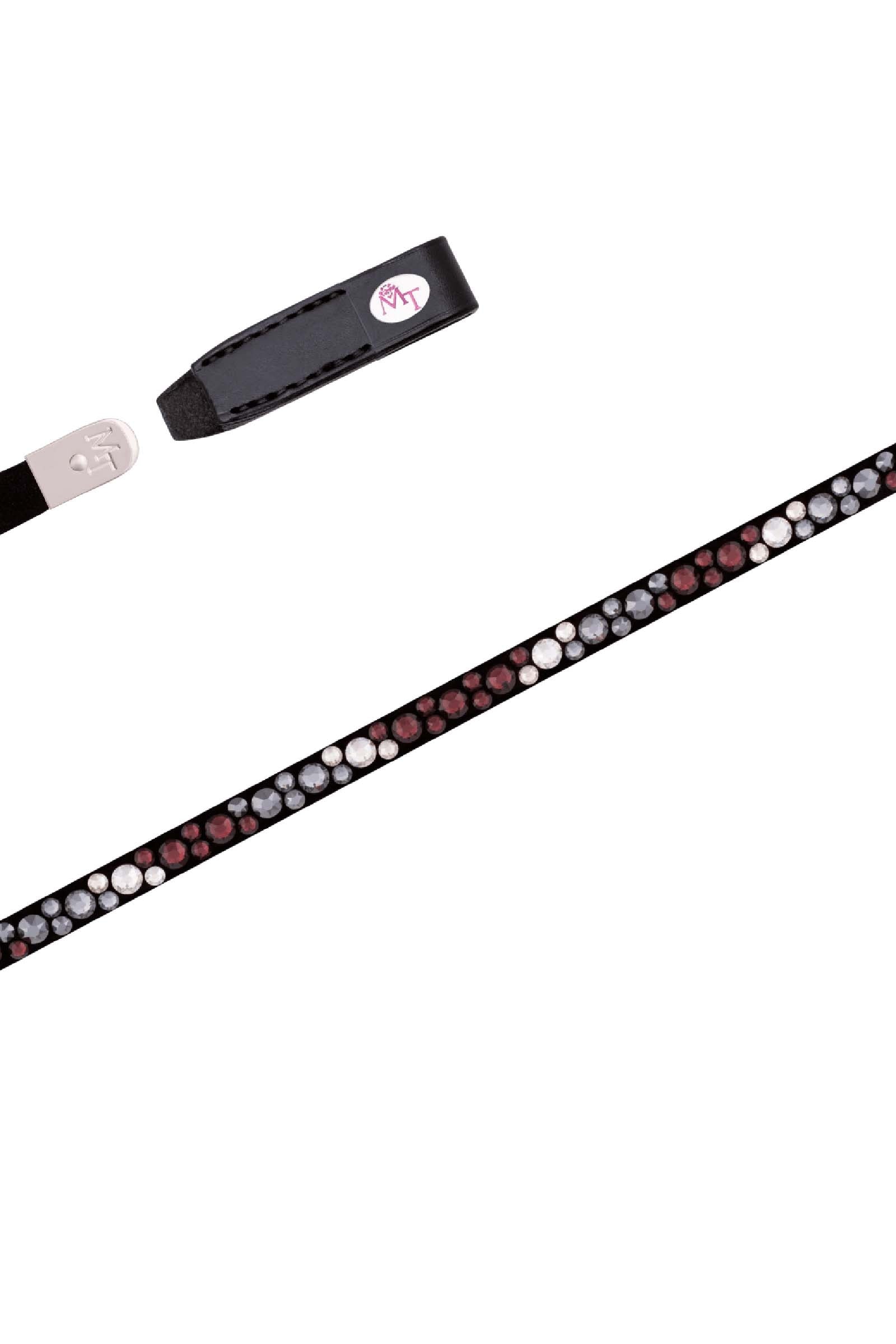 magictack aufbewahrung Magic Tack Burgundy Black By Lia & Alfi Bling Classic Stirnriemen Dark – horze