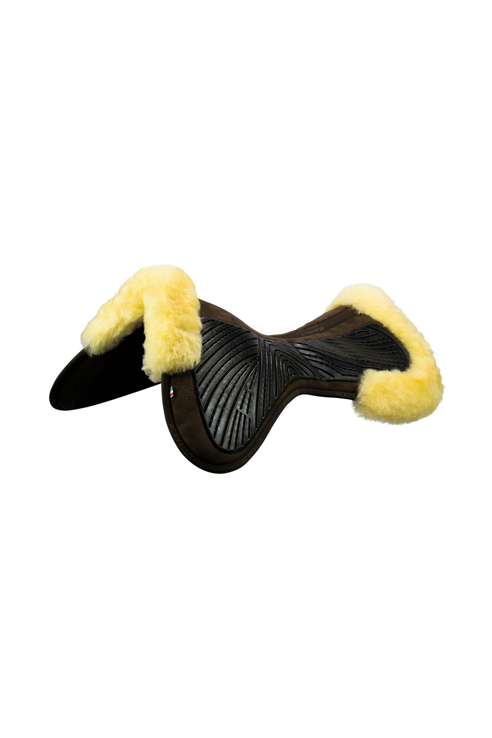 Acavallo Close Contact Gel & Memory Foam Half Pad with Sheepskin Saddle Pads