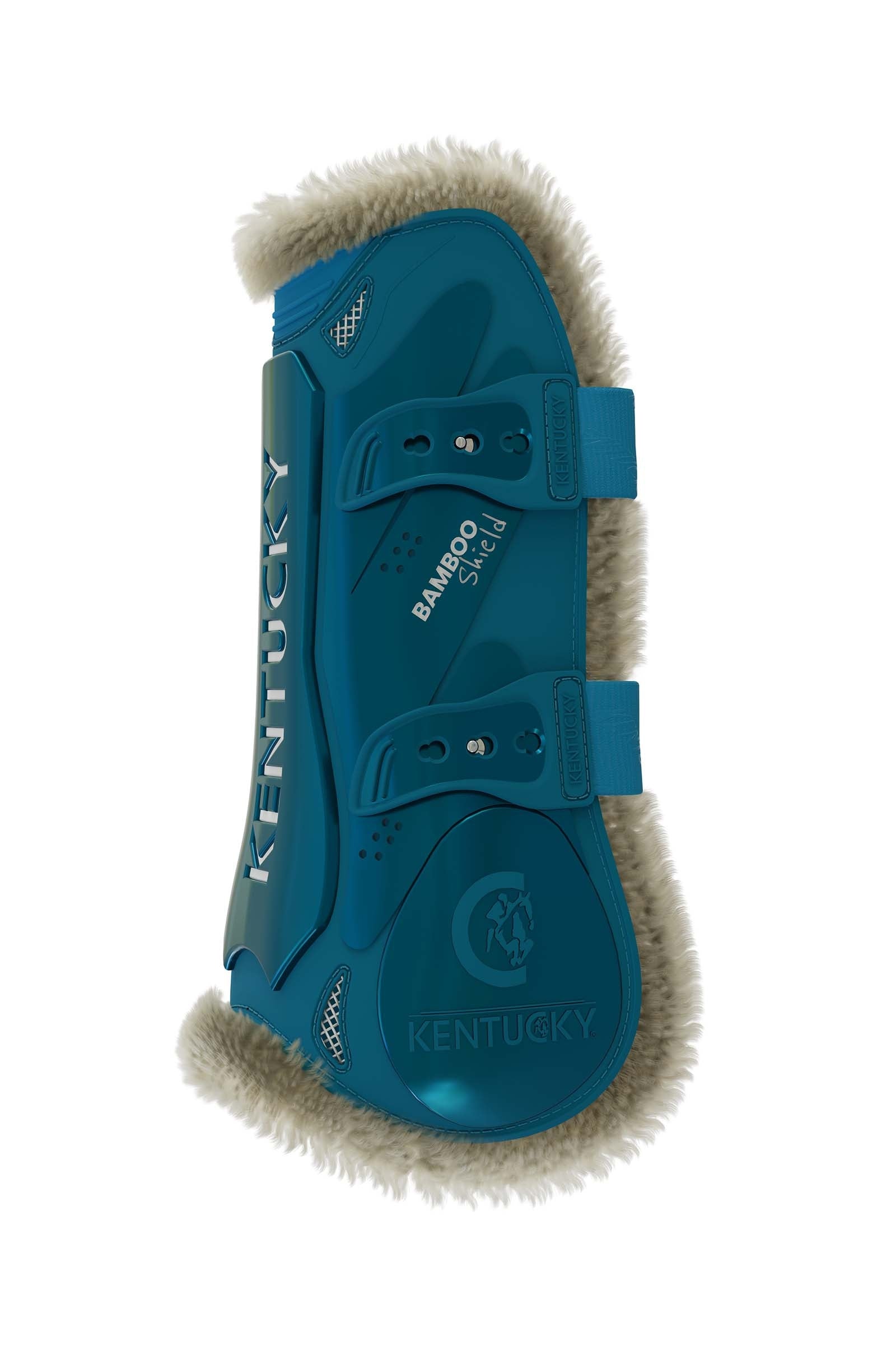 Kentucky Horsewear Vegan Sheepskin Bamboo Elastic Tendon Boots Leg Protection & Hoof Protection for Horses