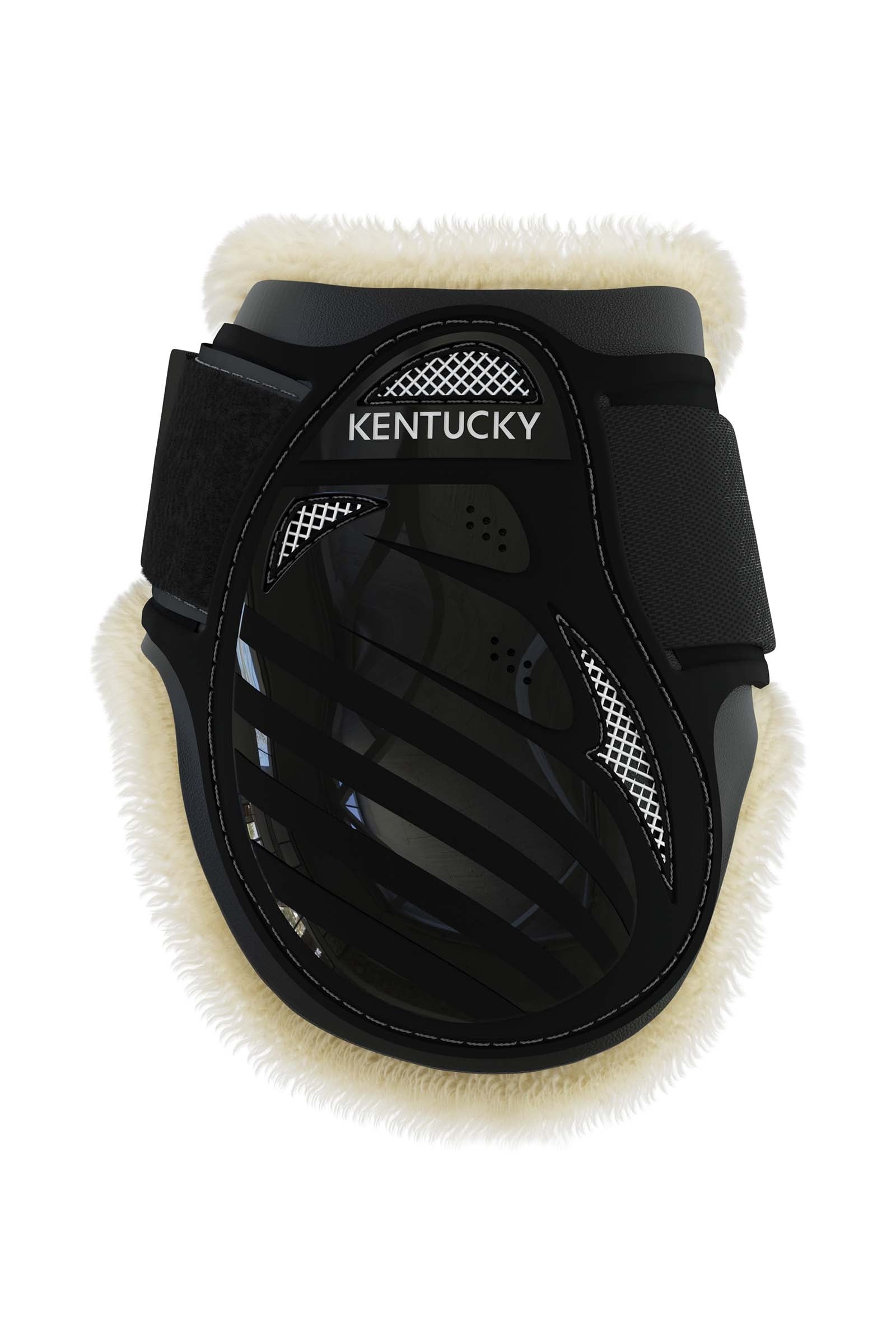 Kentucky Horsewear Vegan Sheepskin Young Horse Fetlock Boots Leg Protection & Hoof Protection for Horses
