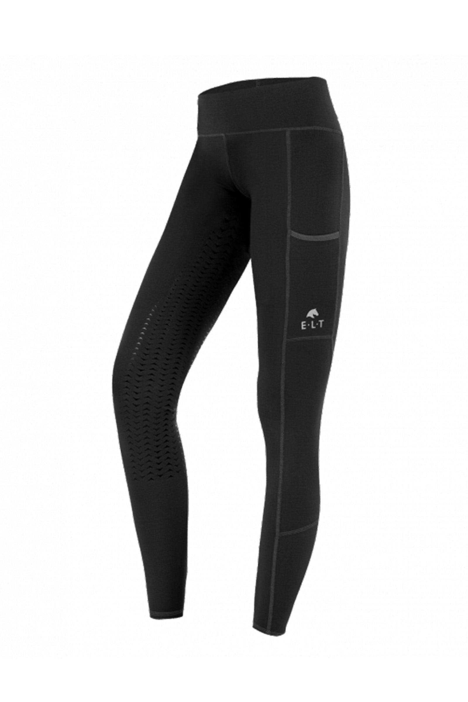 ELT Ella Kids' Full Grip Thermo Riding Tights Kids Apparel