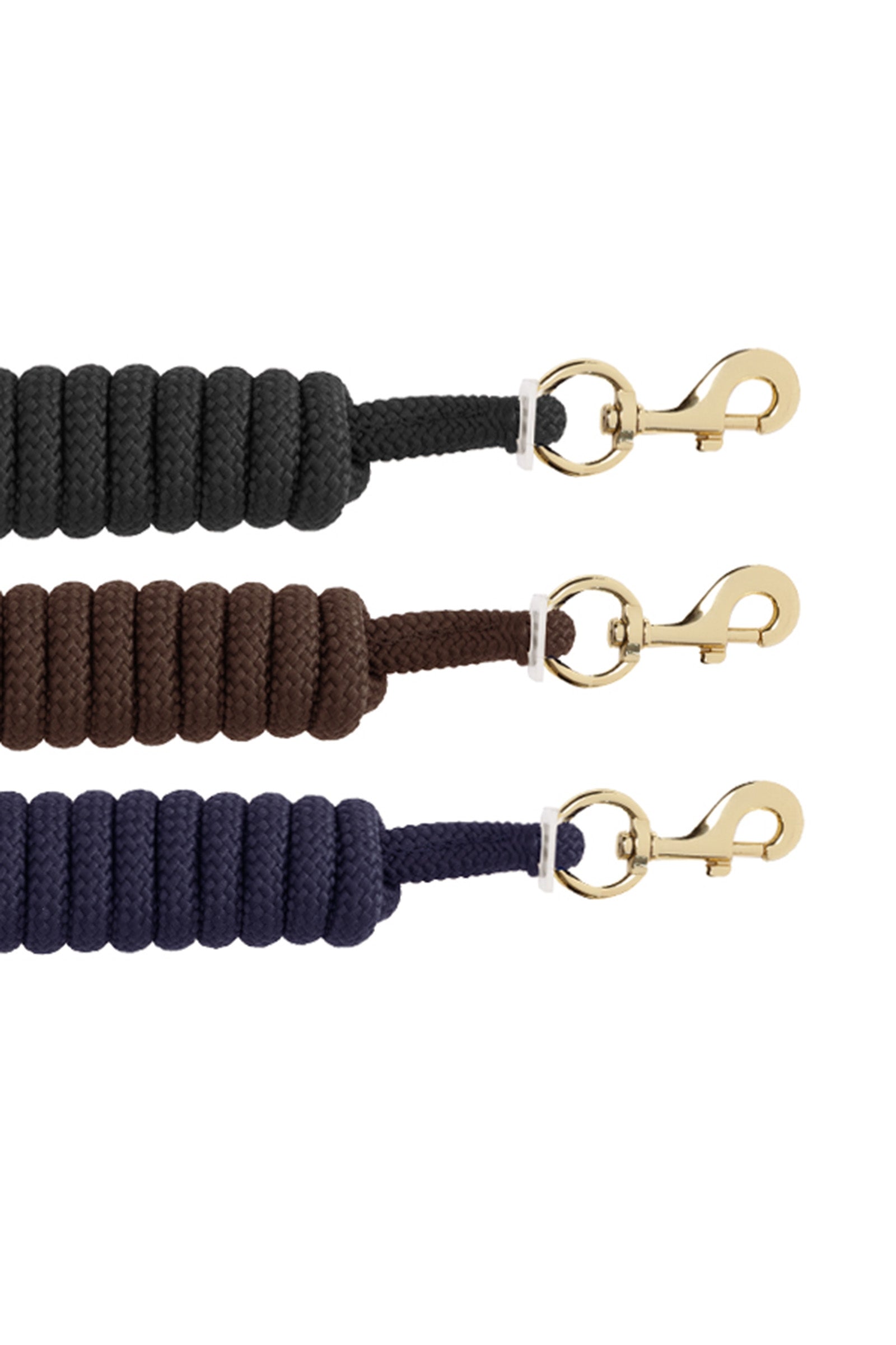 Kavalkade Führstrik mit Messing Karabiner Halfter & Stricke