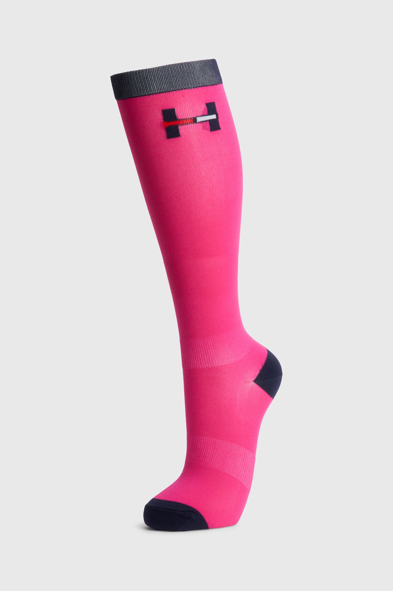 Tommy Hilfiger Equestrian Pferdedruck Damen Sommer Socken Kniestrümpfe & Reitsocken