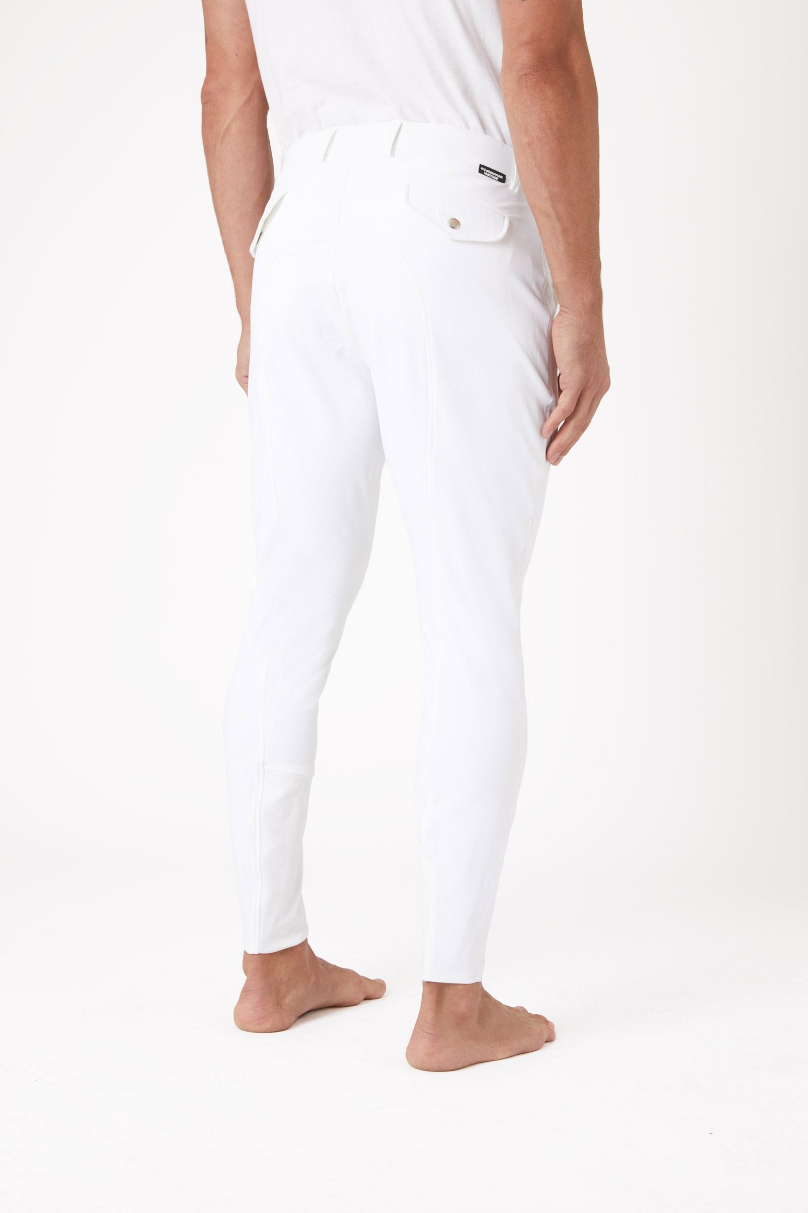 Horze Grand Prix Herrenreithose mit Kniebesatz aus Silikon UPF 50+ Herren Reitbekleidung