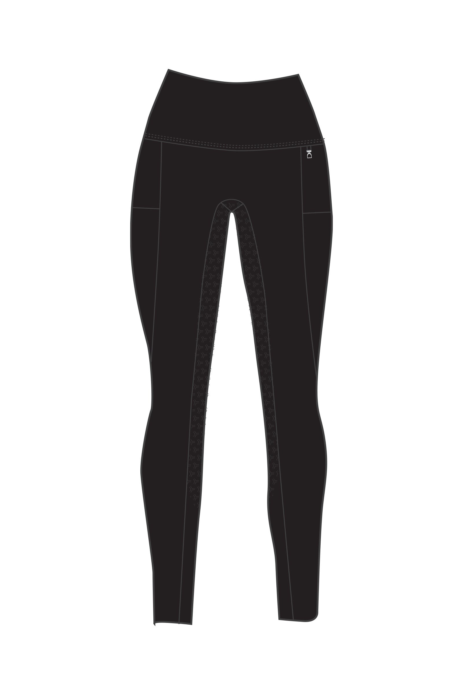 Horze Gillian Women's Full Seat Compression Tights Womens Breeches