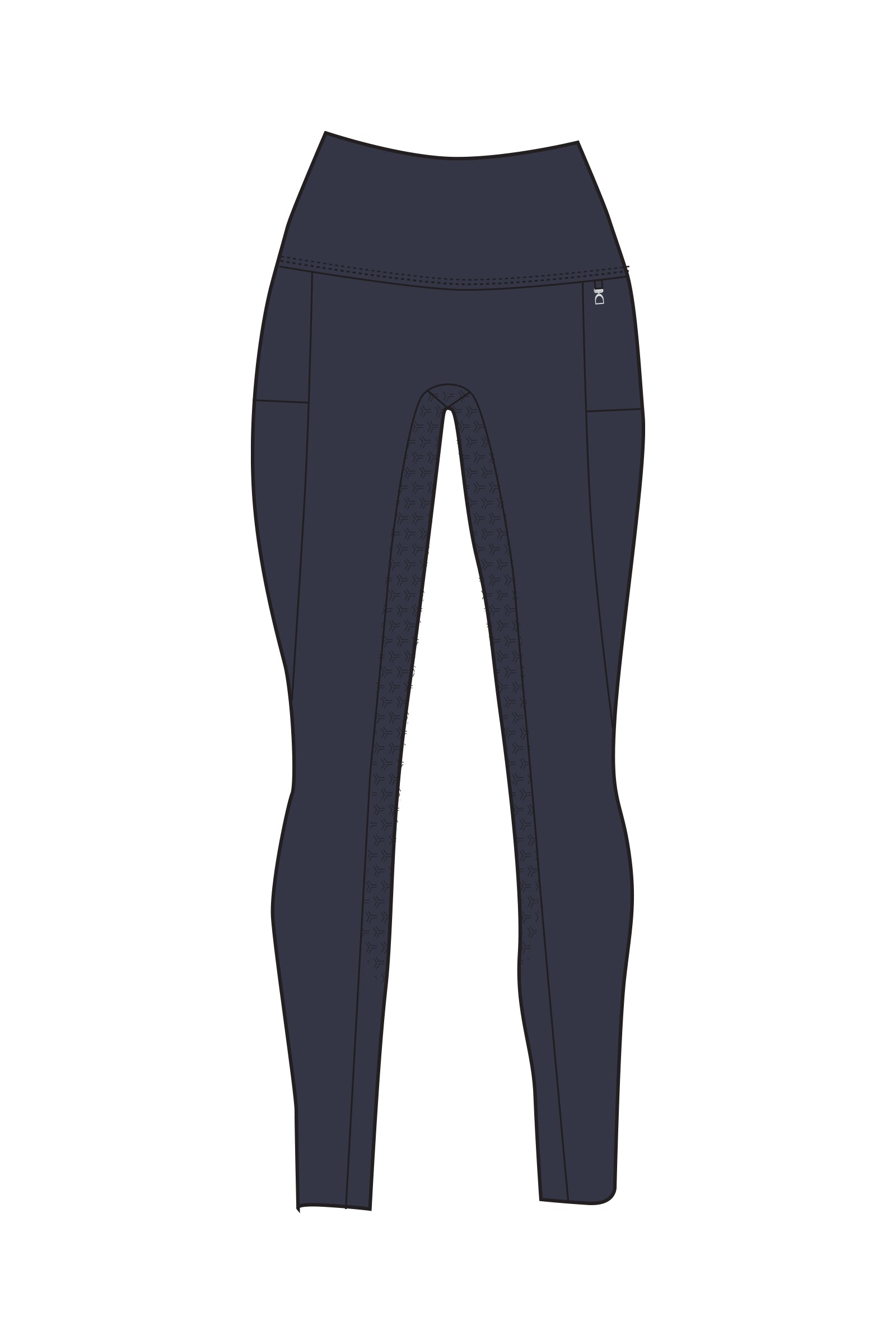 Horze Gillian Women's Full Seat Compression Tights Womens Breeches
