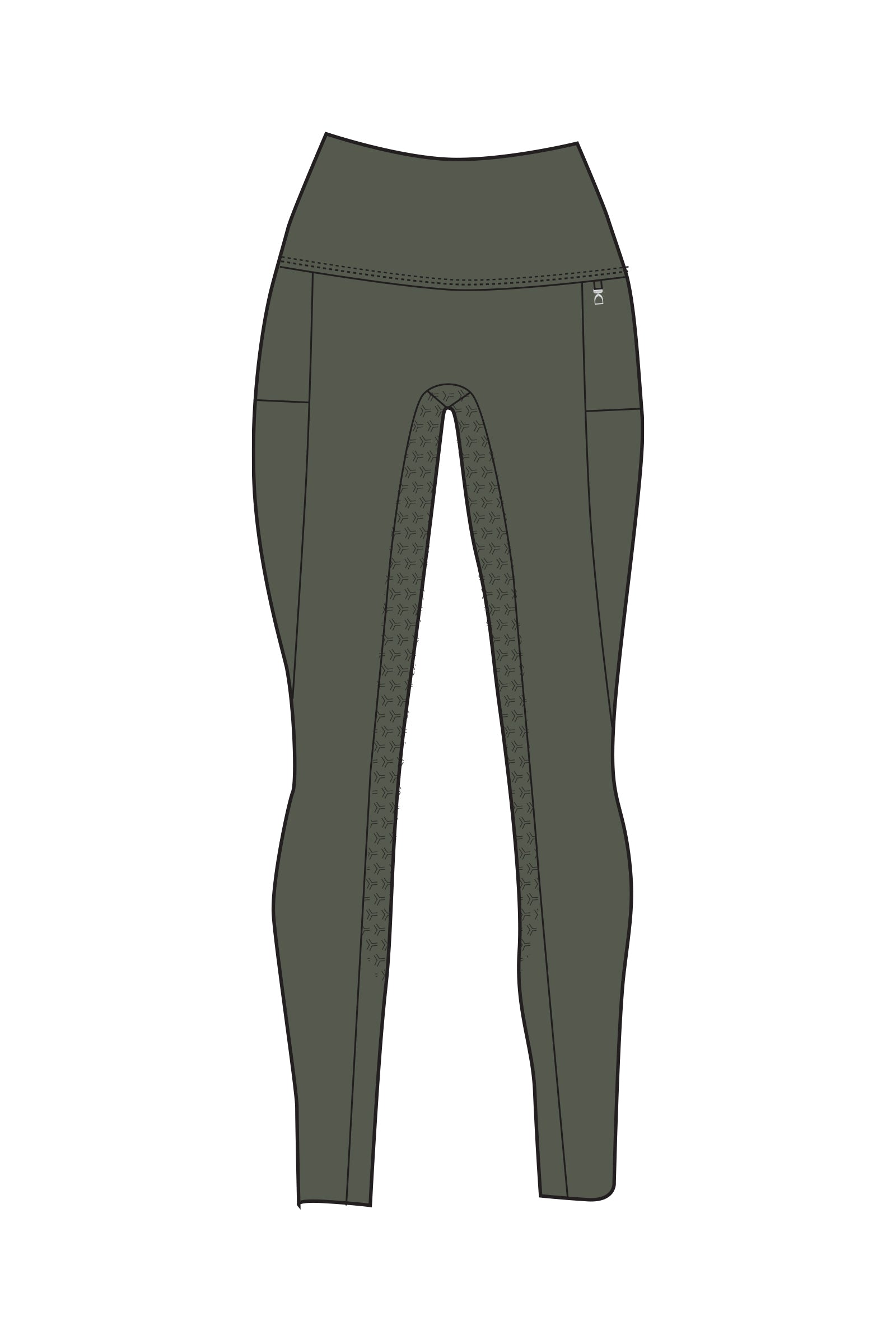 Horze Gillian Women's Full Seat Compression Tights Womens Breeches