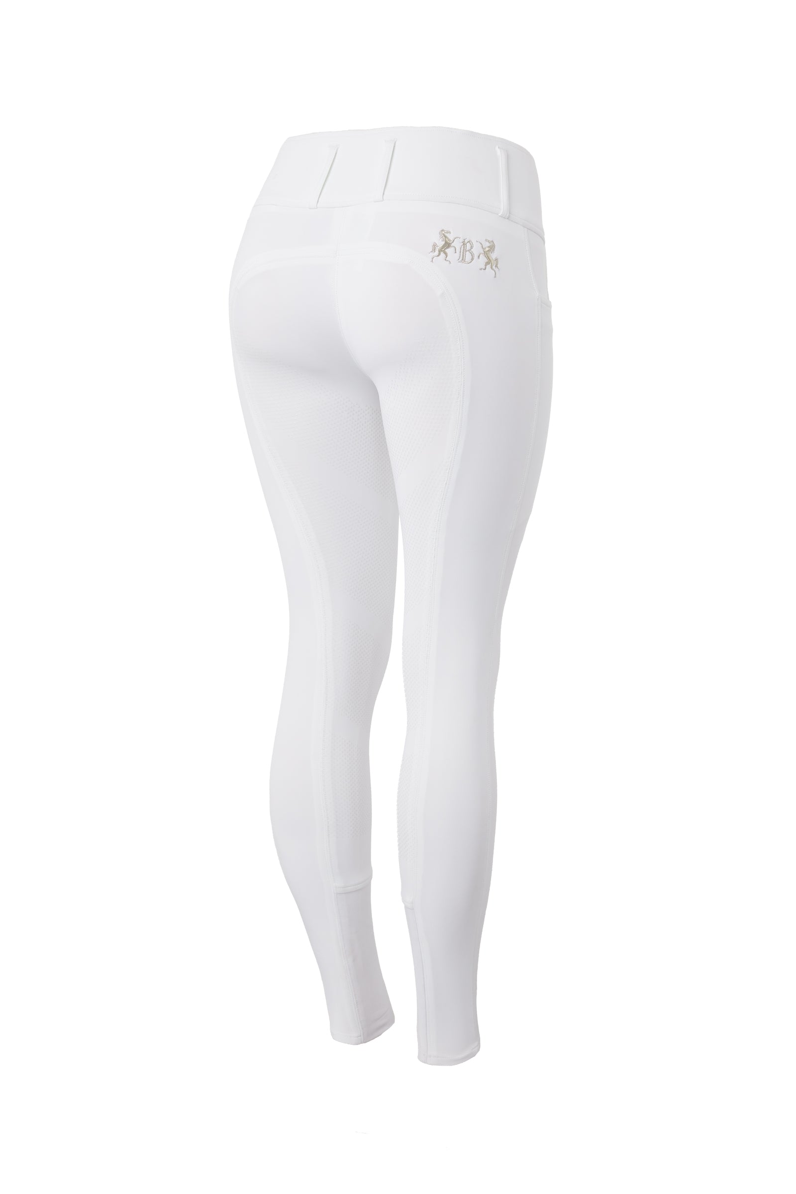 B Vertigo Women's Meghan High Waist Full Seat Breeches UPF 50+ Womens Breeches