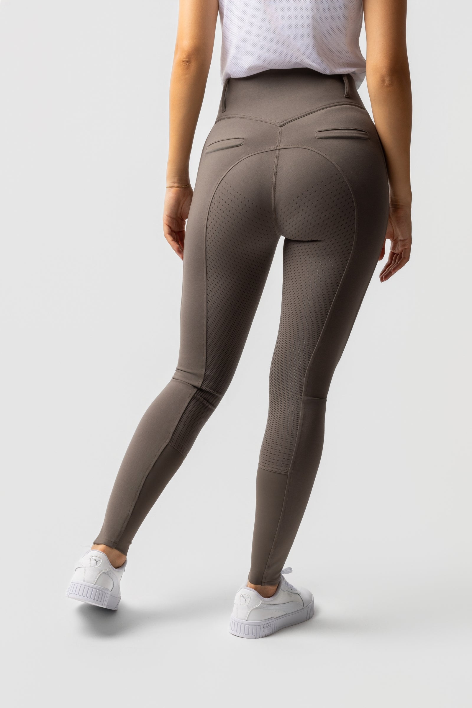 Horze Mira Damen Reithose mit Vollbesatz und hohem Bund Womens Breeches