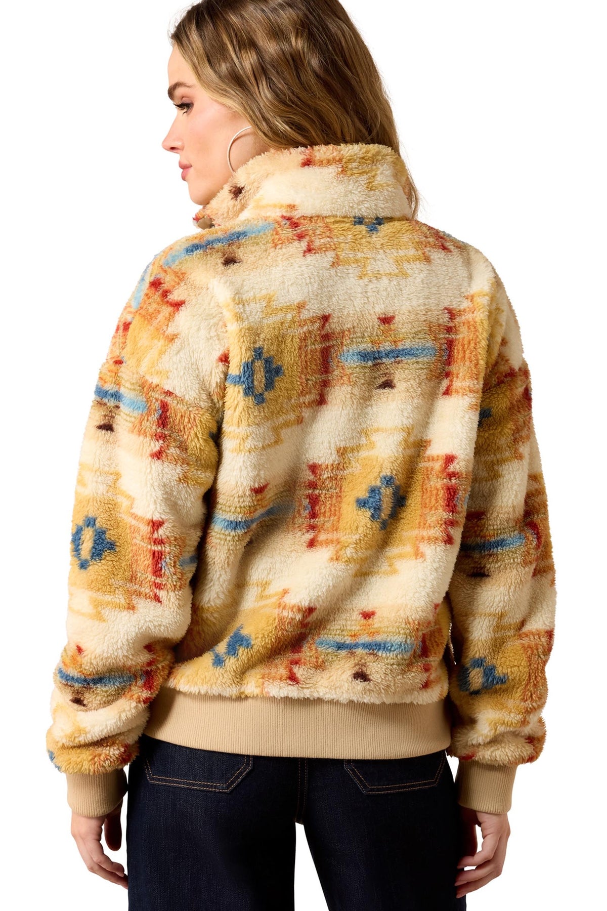 Ariat Berber Snap Women's Sweater With 1/2 Placket Women’s Riding Clothing