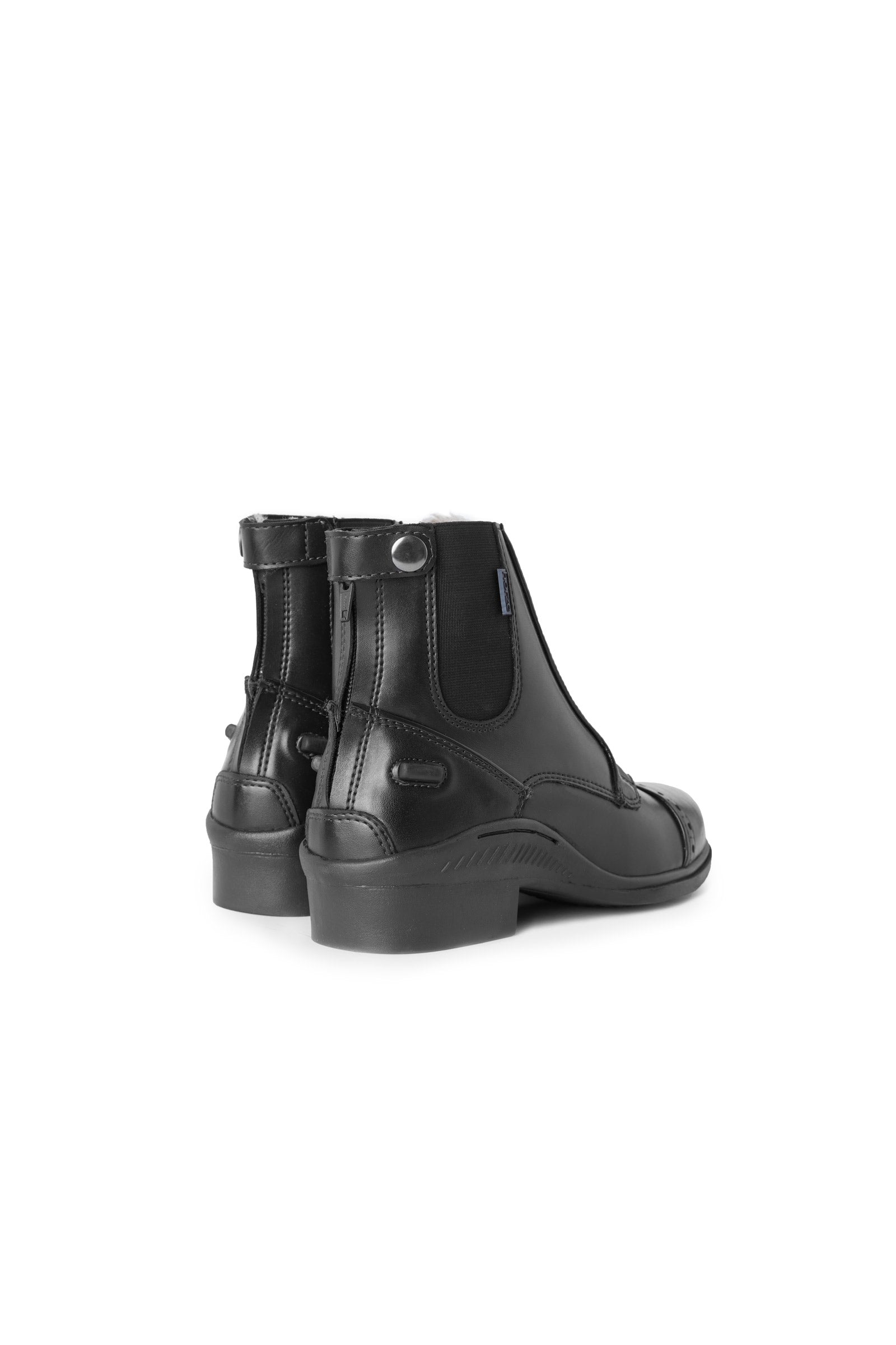 Horze Kilkenny Lux Women's Winter Jodhpur Boots with Brogue Detail Riding Boots & Riding Shoes