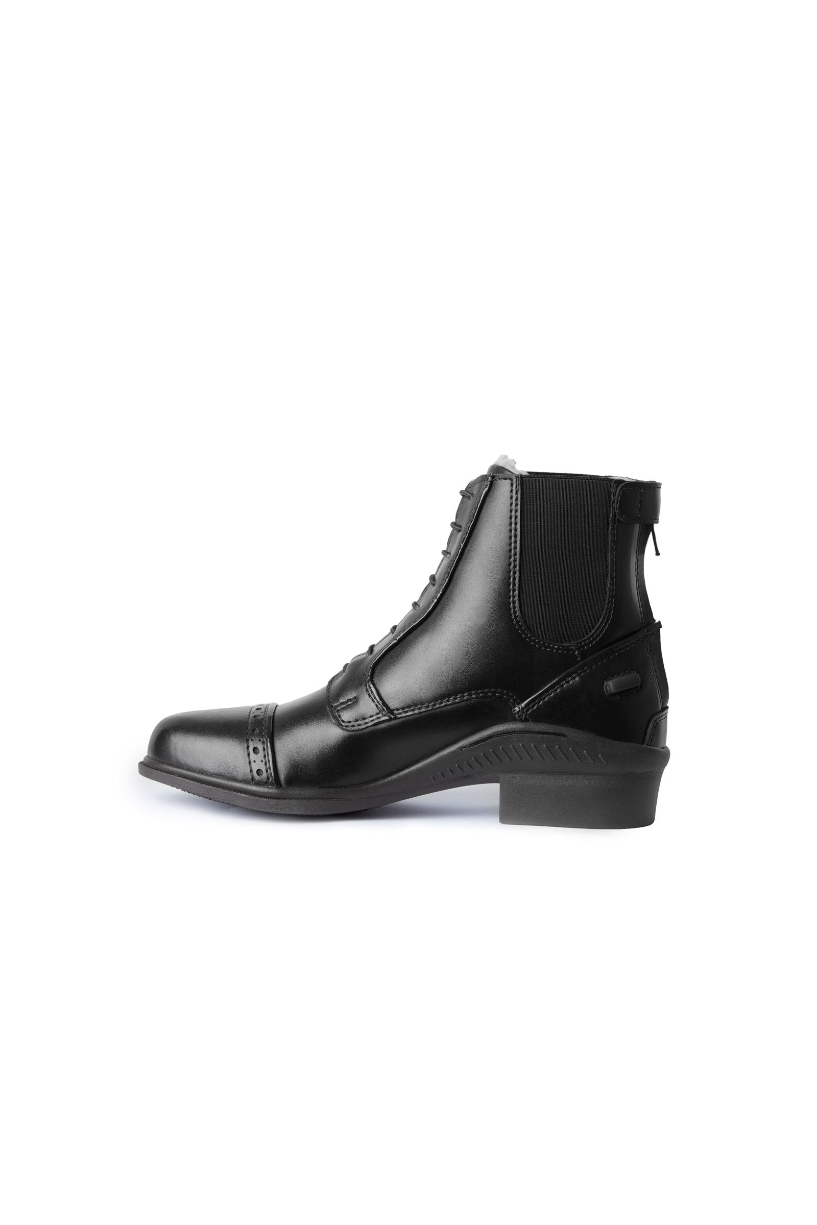 Horze Kilkenny Lux Women's Winter Jodhpur Boots with Brogue Detail Riding Boots & Riding Shoes