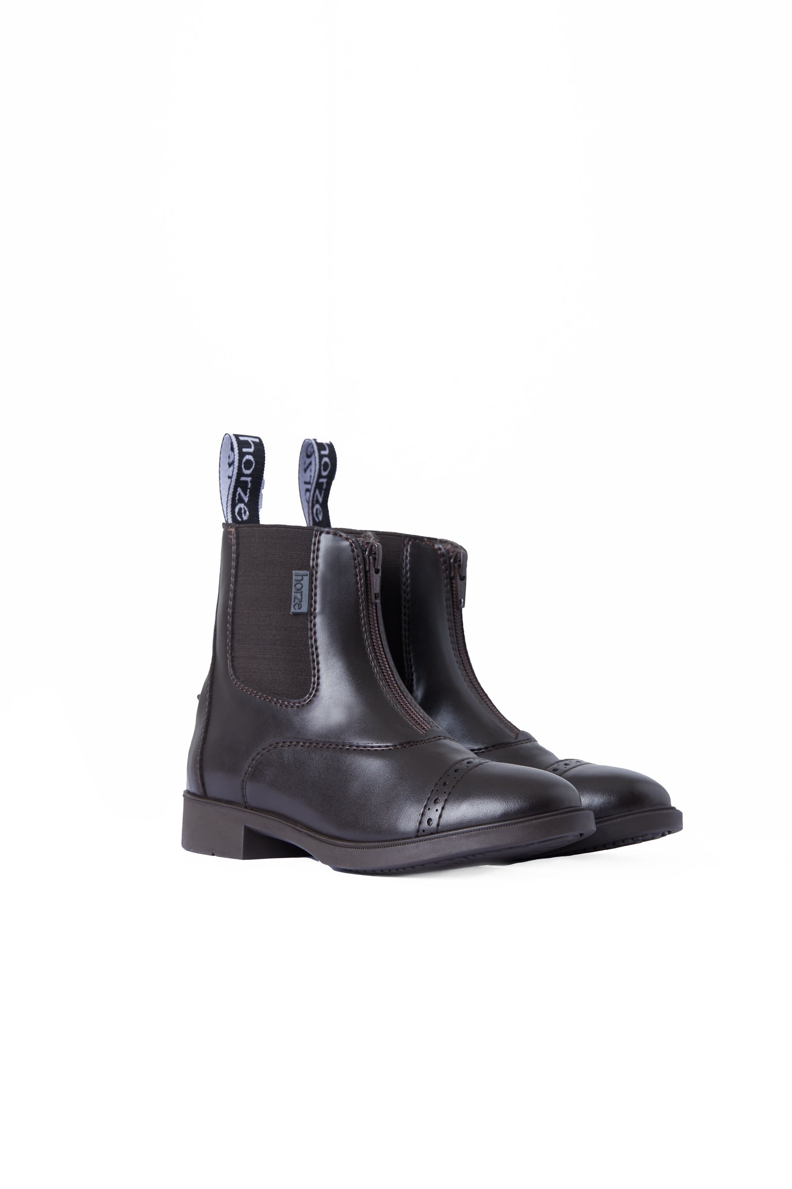 Horze Wexford Jodhpur Stiefelette für Kinder mit Reißverschluss vorne Reitstiefel & Reitschuhe