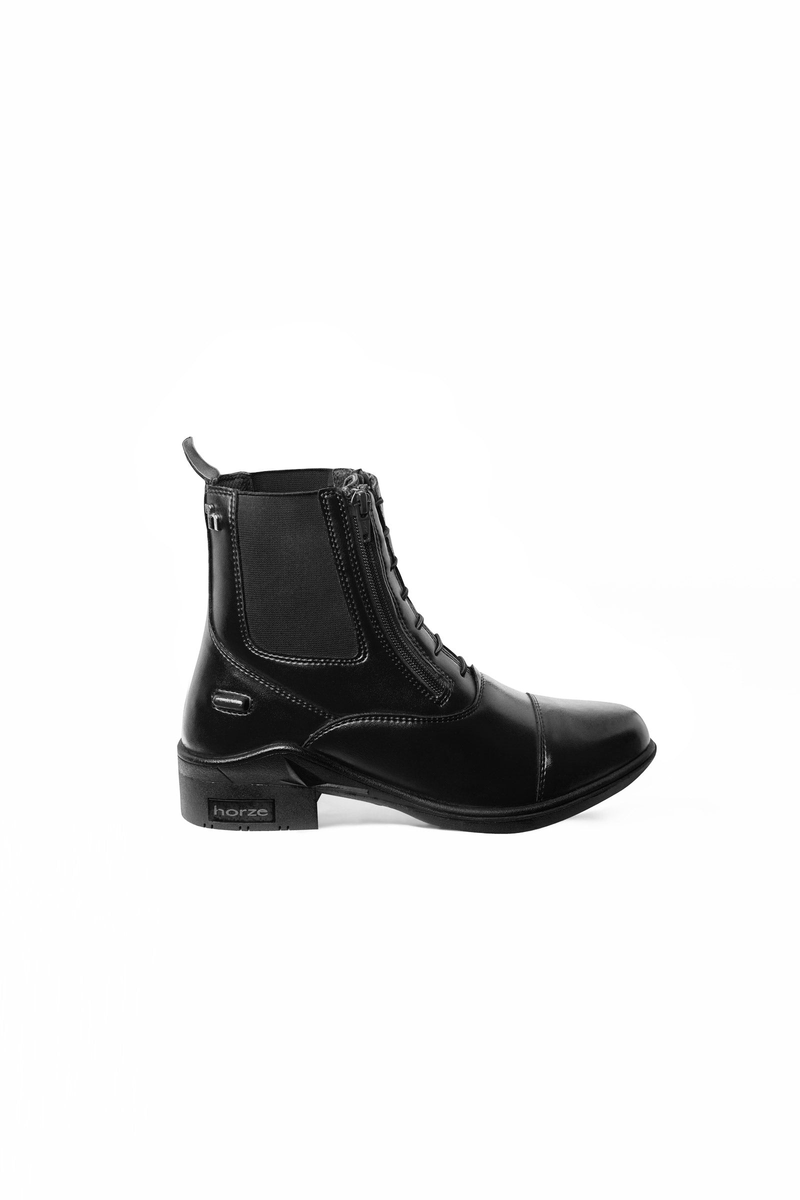 Horze Kingston Women's Jodhpur Boots with Double Zipper Riding Boots & Riding Shoes