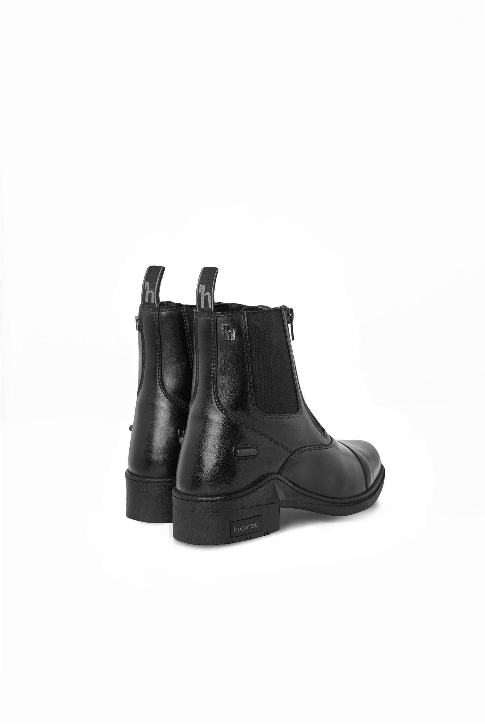 Horze Kingston Women's Jodhpur Boots with Double Zipper Riding Boots & Riding Shoes