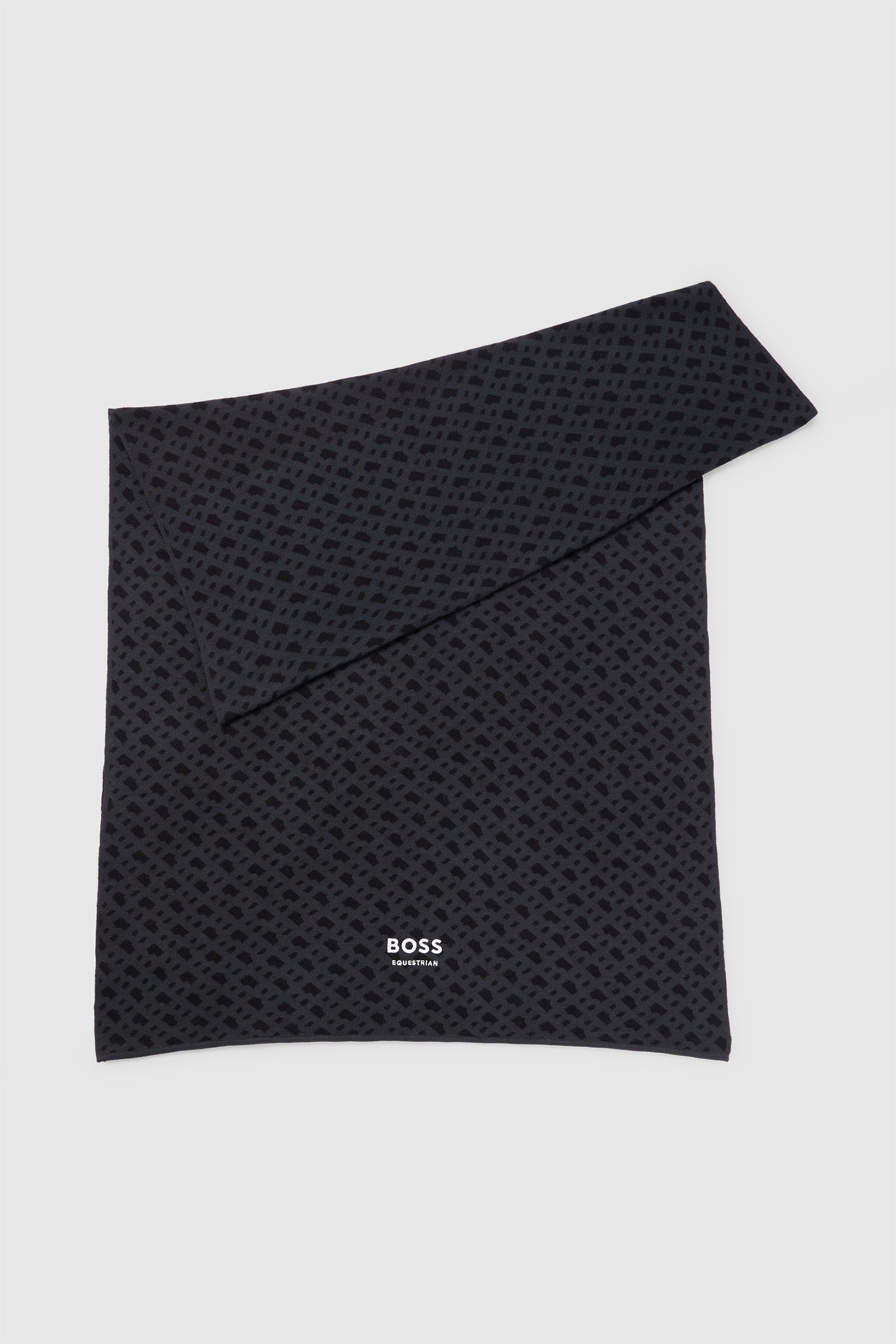 BOSS Equestrian Boss Monogram Schal Accessoires