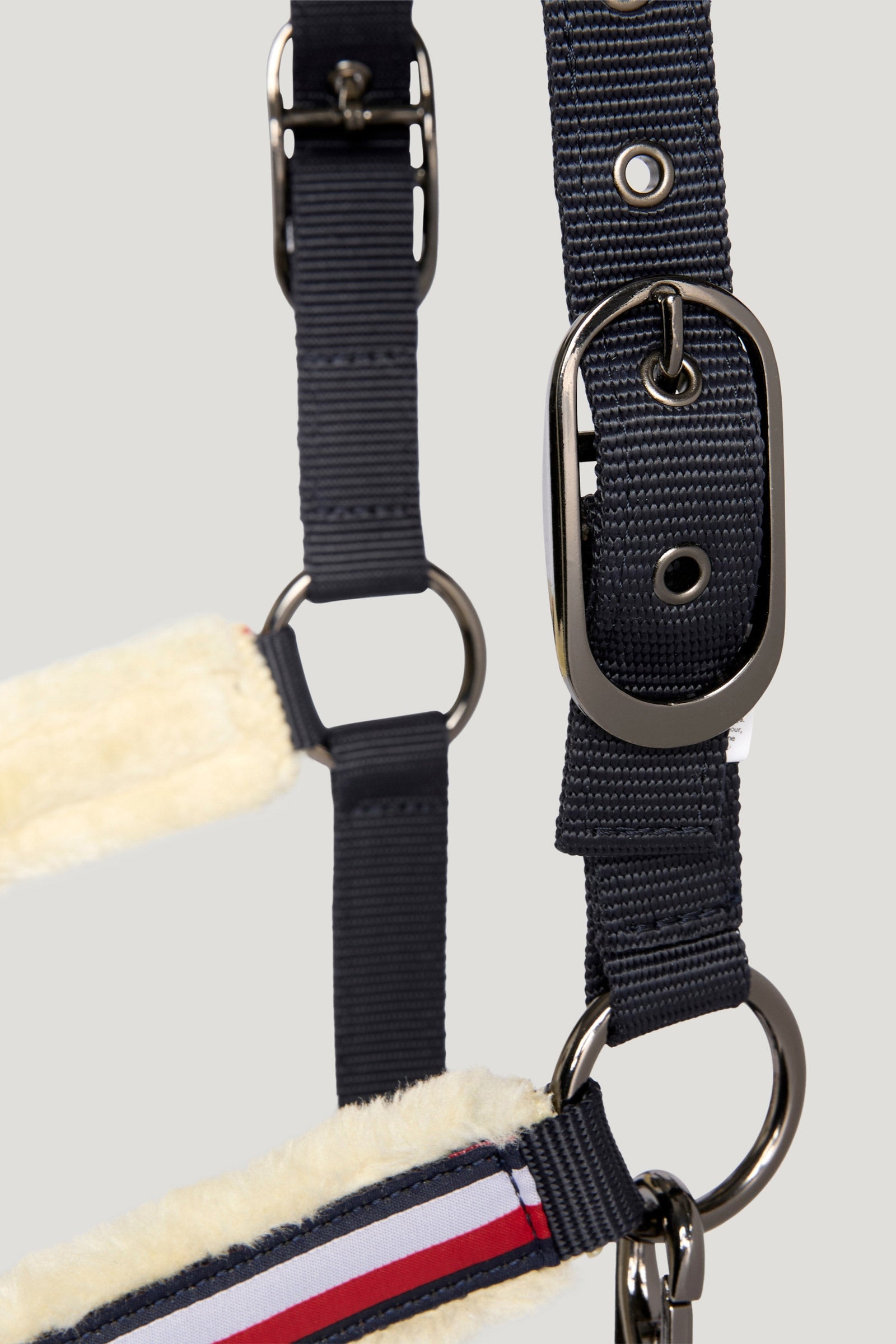 Tommy Hilfiger Equestrian Yale Set Faux Fur Halter Rope Halters & Leads