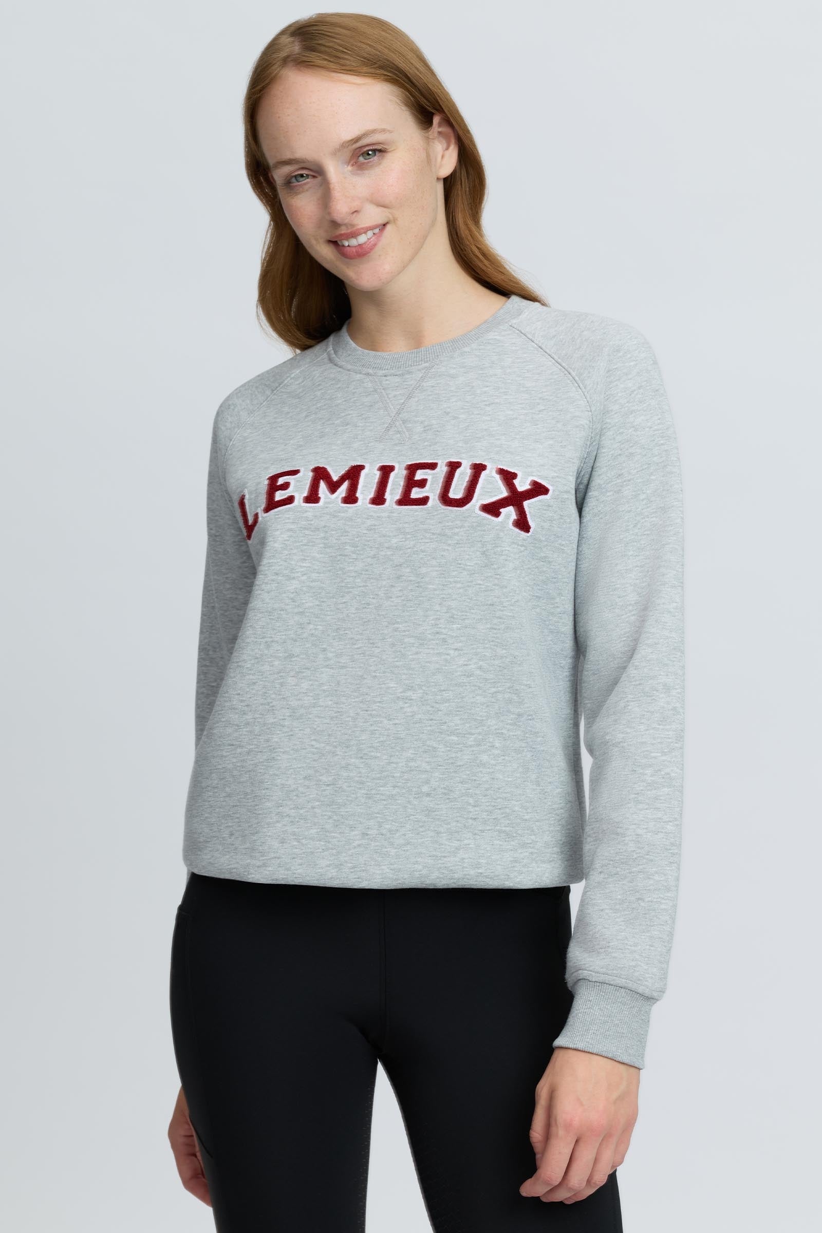 LeMieux Vida Varsity Crew Women´s Neck Sweatshirt Women’s Riding Clothing