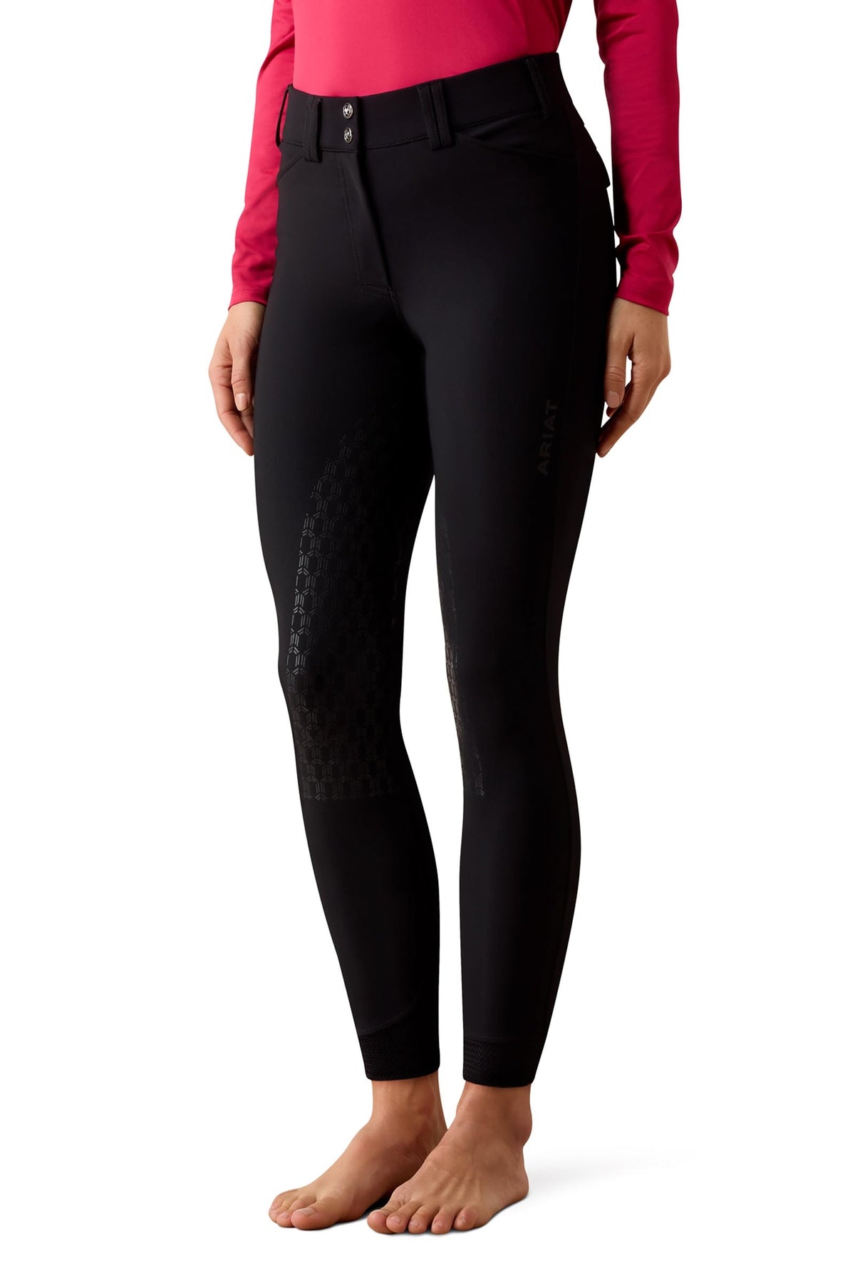 Ariat Tri Factor Vivacity Half Grip Breeches Womens Breeches