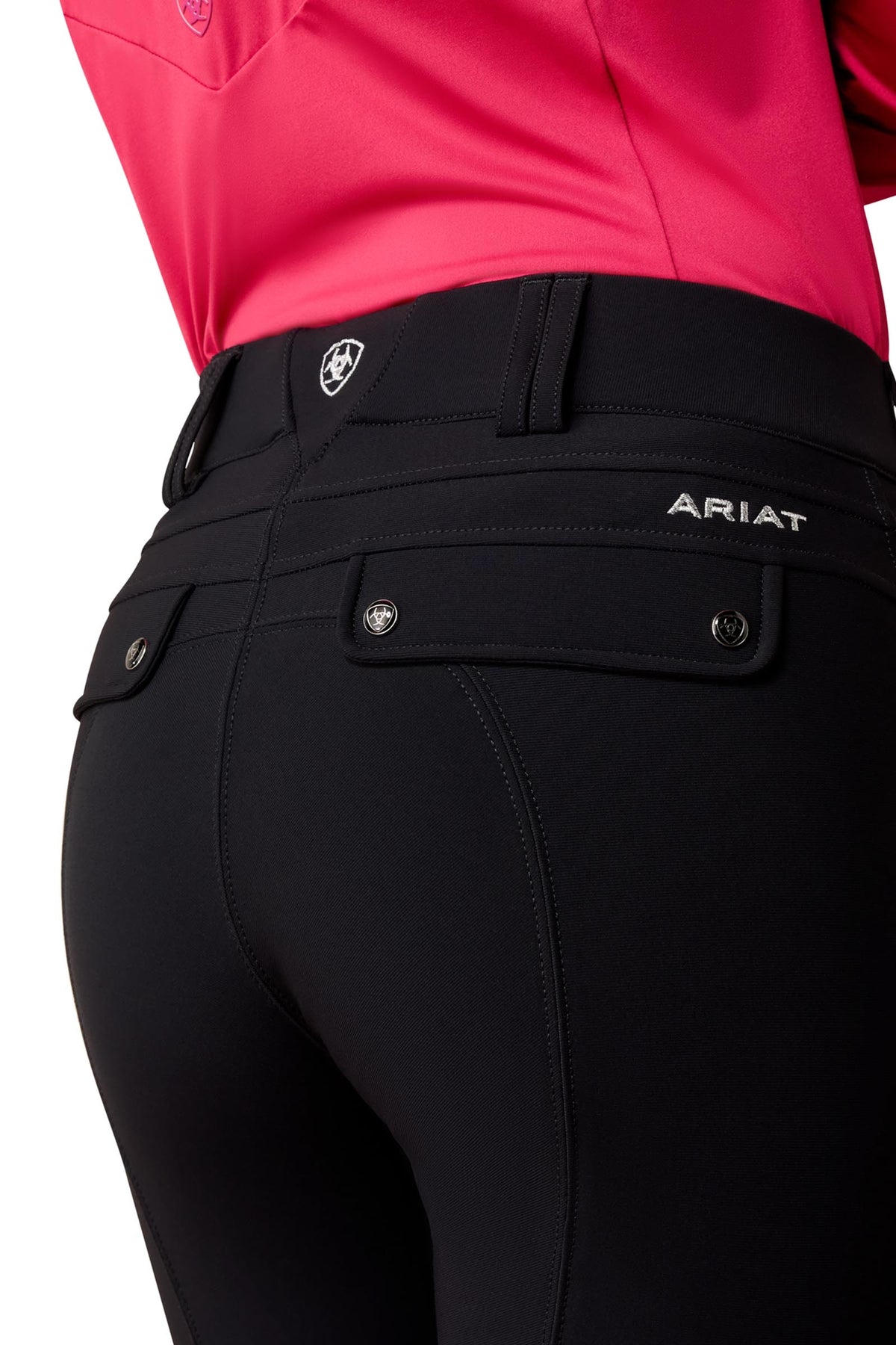 Ariat Tri Factor Vivacity Half Grip Breeches Womens Breeches